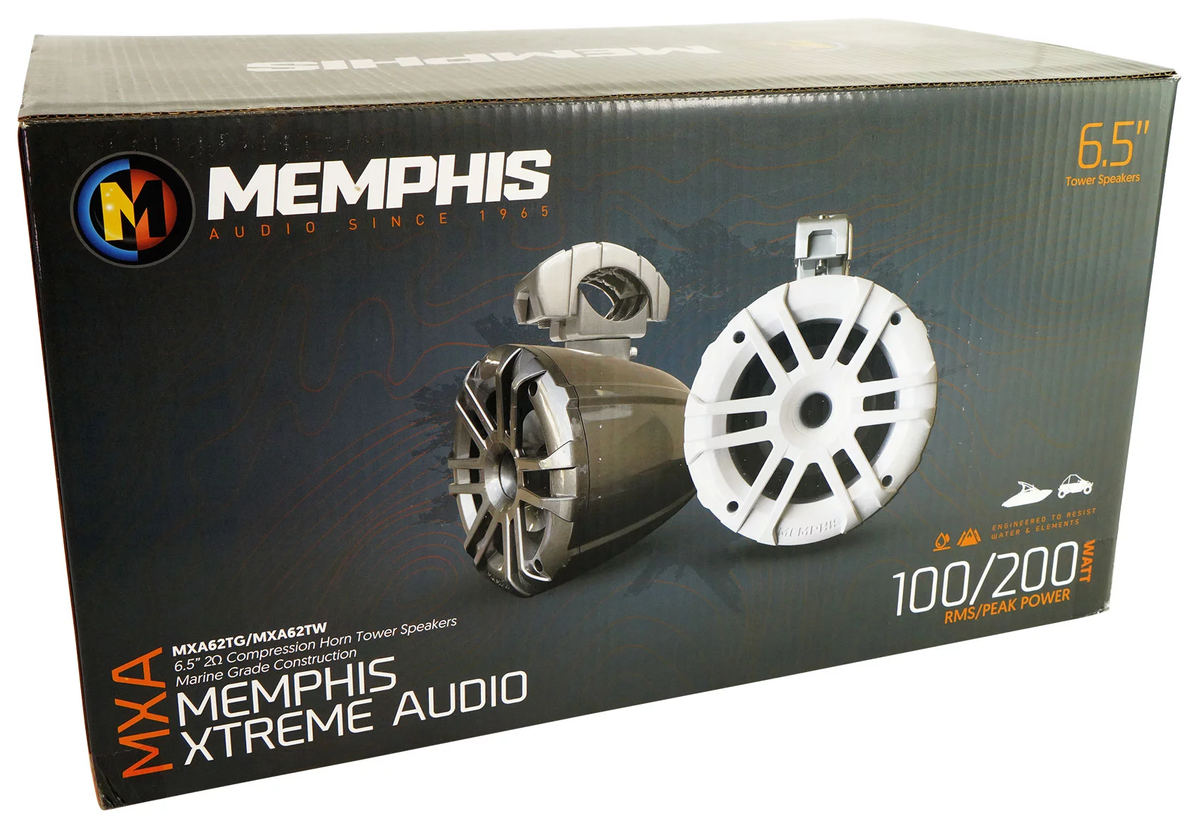 4) Memphis MXA62TG Grey 6.5