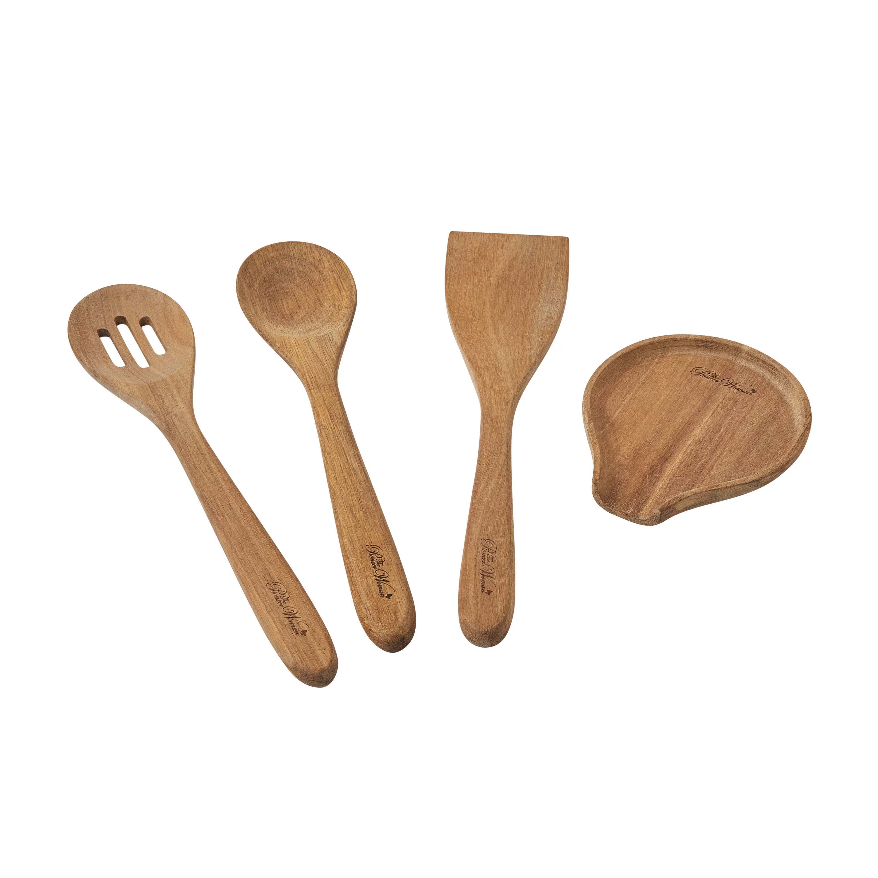 The Pioneer Woman Frontier Speckle 12-Piece Aluminum Cookware Set, Blue Denim