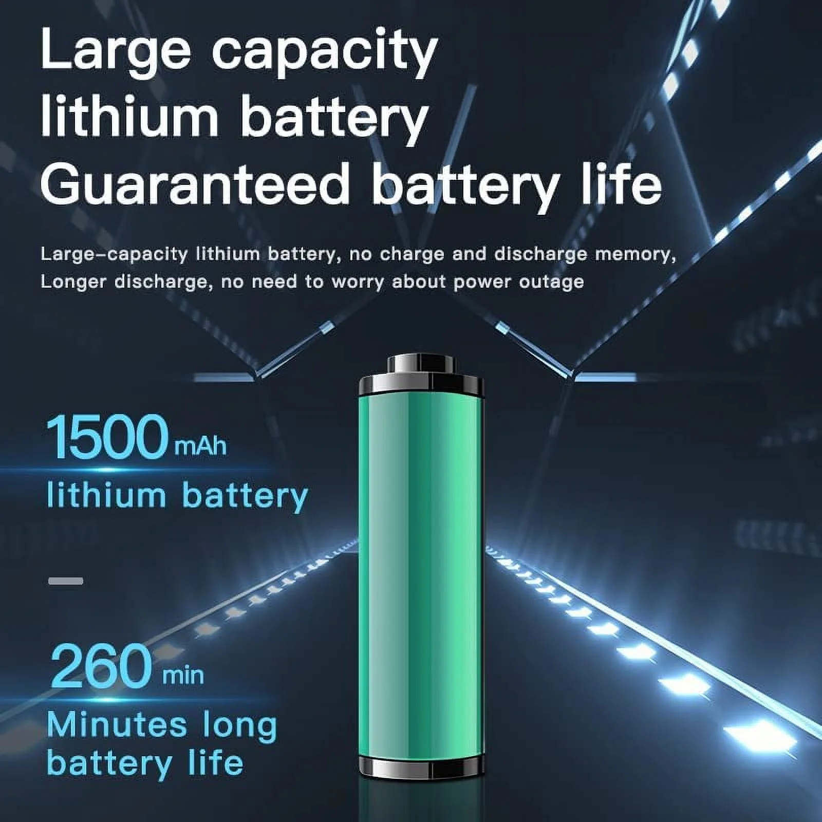 Dog Grooming Shaver Clippers, Waterproof Low Noise Pet Hair Trimmer, Rechargeable Cordless Animal Hair Clippers Tool with Combs Scissors Gray