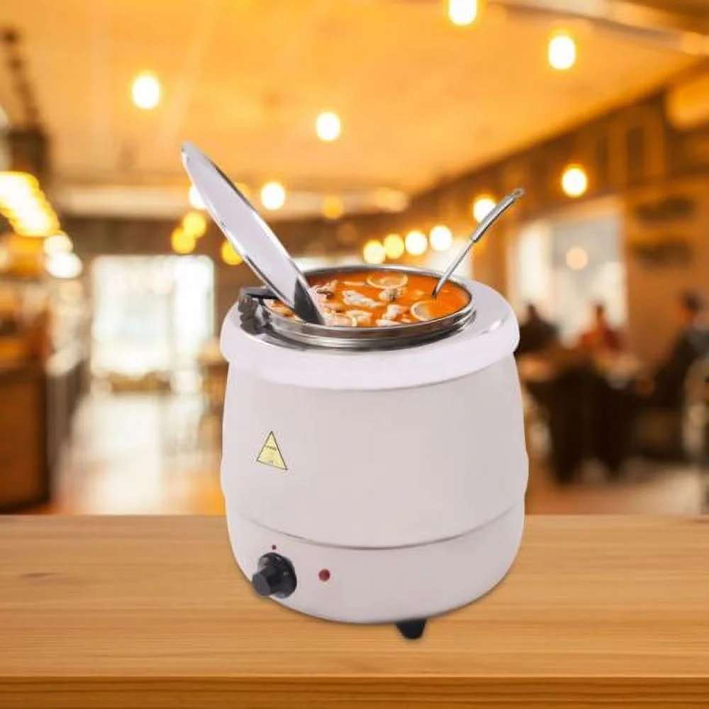 Commercial 10L Electric Soup Kettle 400W Restaurant, Cafeteria, Party 35-80 ℃