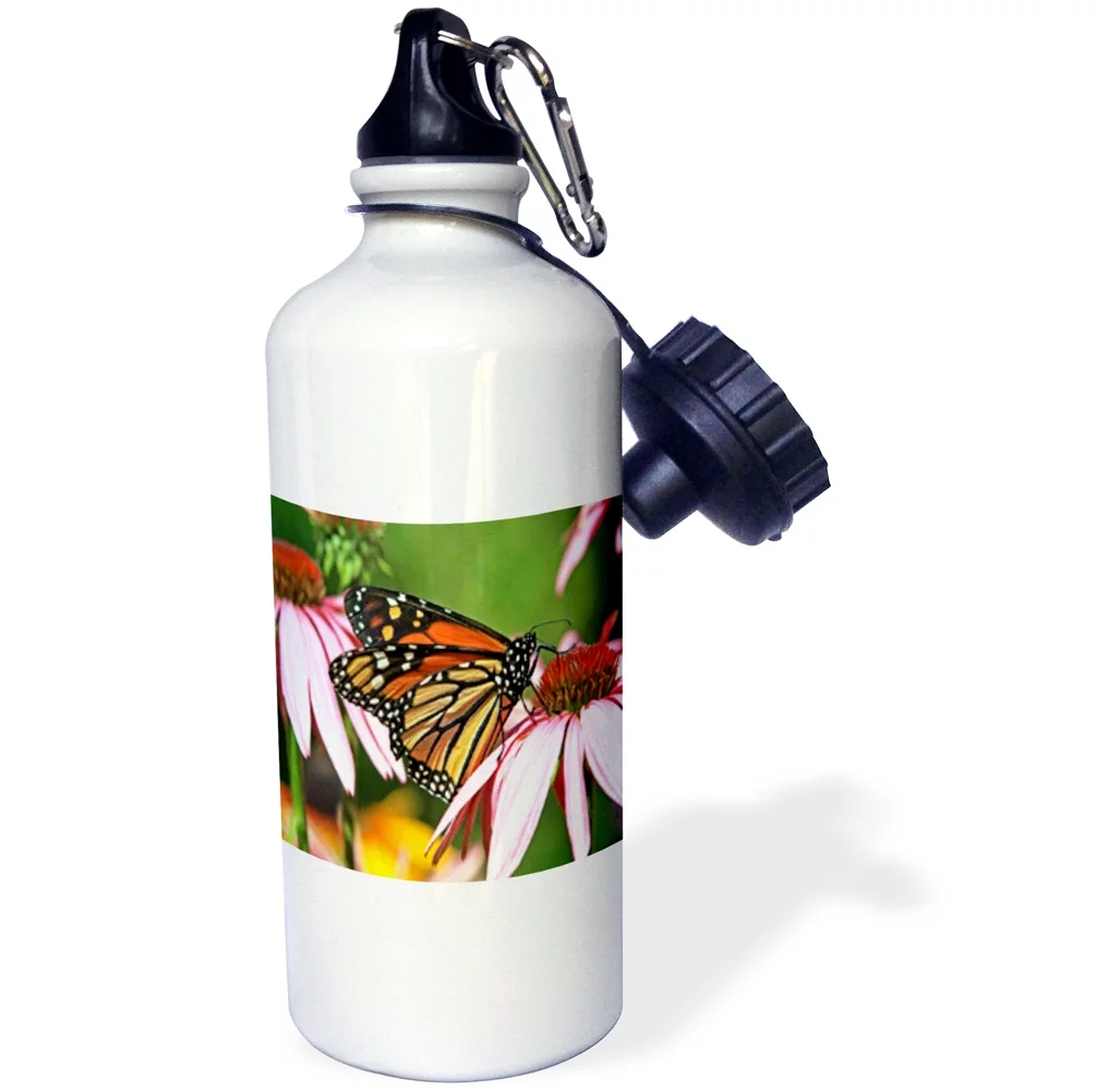 Monarch Butterflies 21 oz Sports Water Bottle wb-4663-1