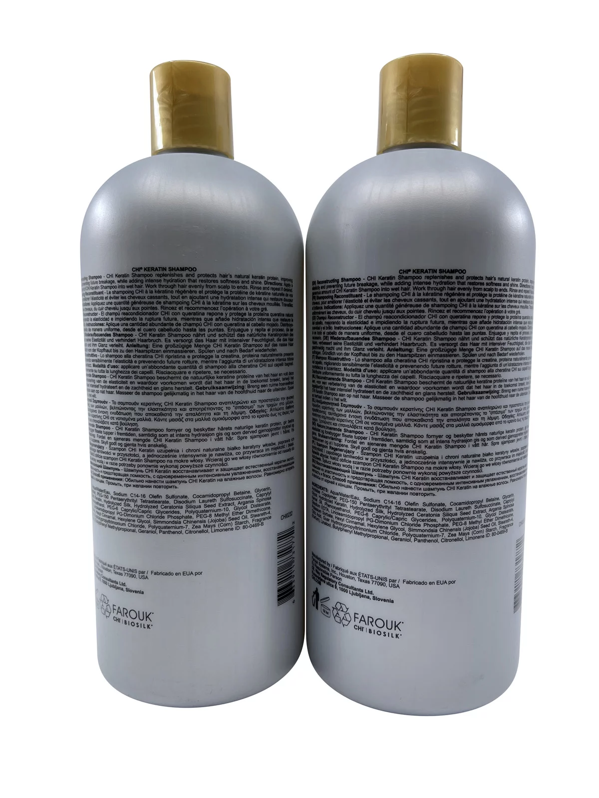 Chi Keratin Shampoo 32 oz Pack of 2