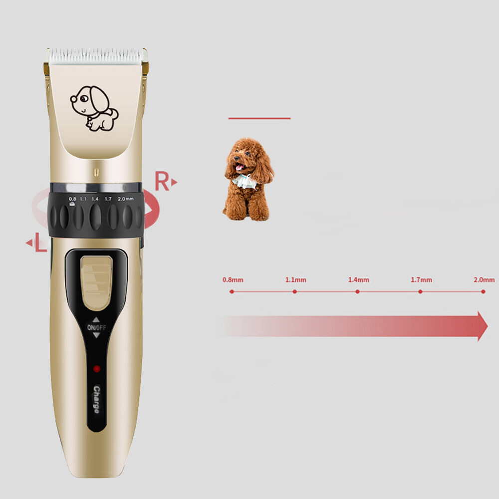 Dog Hair Trimmer Electrical Pet Professional Grooming Machine Tool USB Rechargeable Shavers Cats Hair Cutter Dog Haircuter