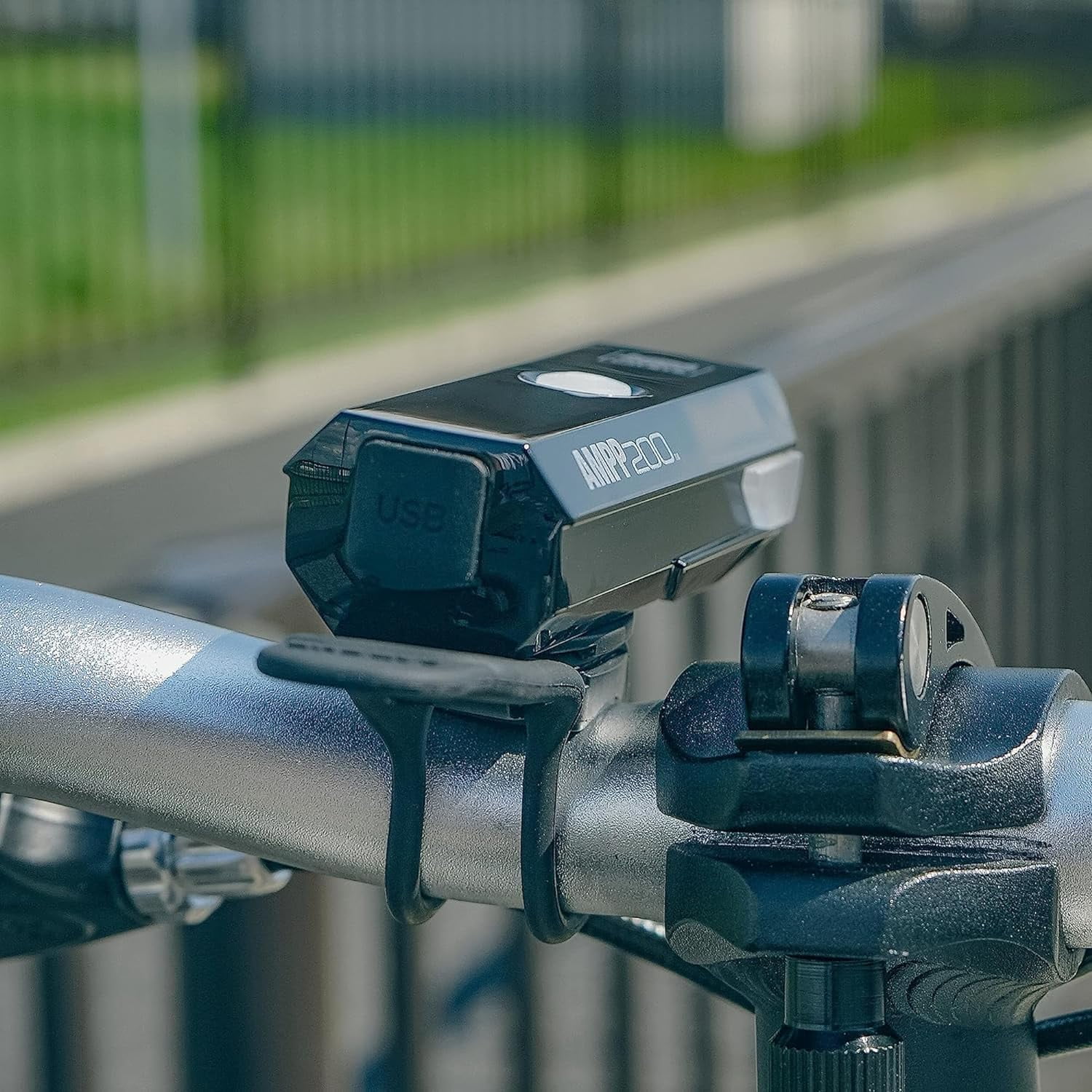 AMPP USB Rechargeable Bike Headlight