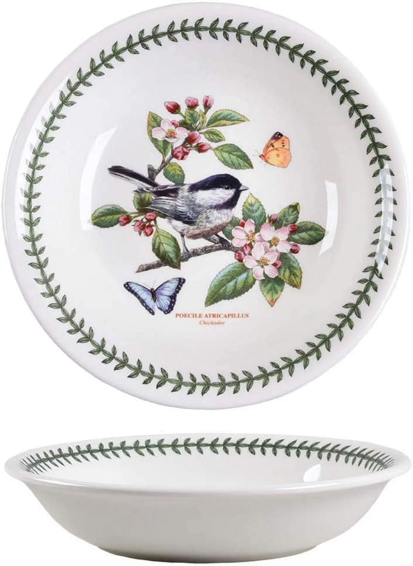Portmeirion - Botanic Garden Birds Collection - Individual Pasta Bowl 8.5
