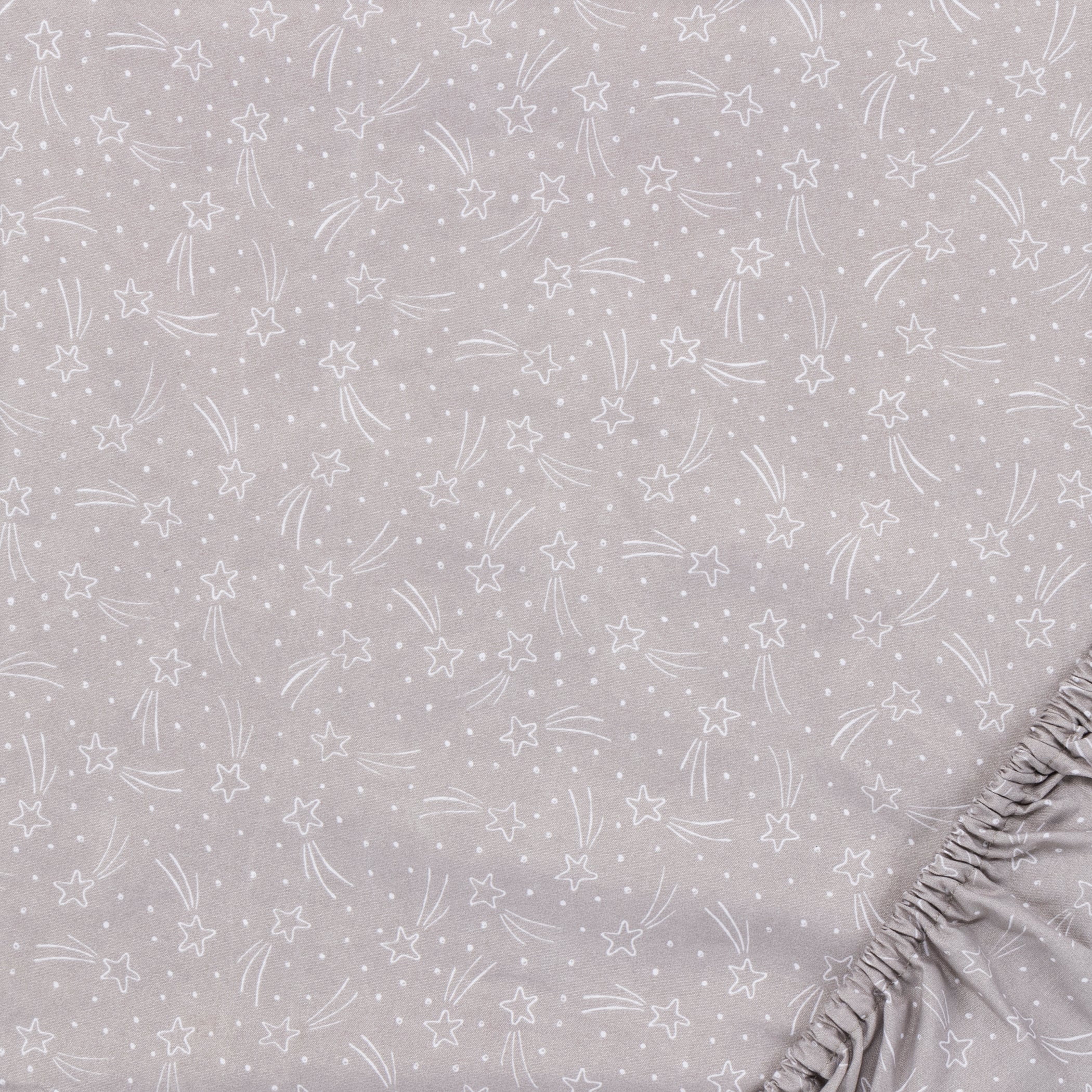 Sammy & Lou Rockets 2-Pack Microfiber Fitted Crib Sheet Set, Infant, 200 Thread Count