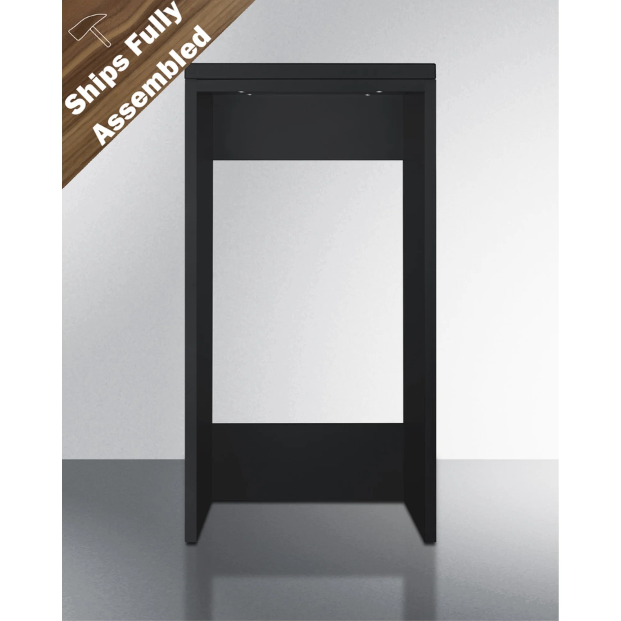 Refrigerator cabinet, ships fully assembled