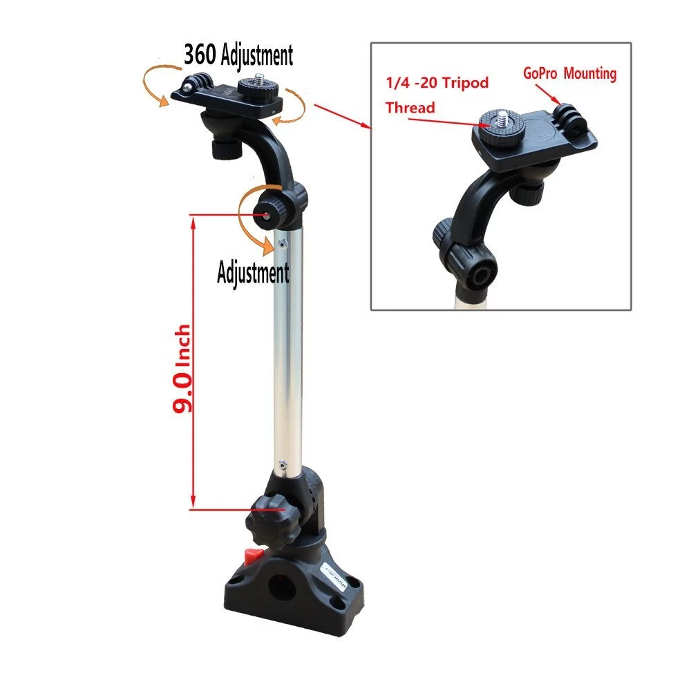 BroCraft Kayak Portable Camera Mount / For GO Pro Mount