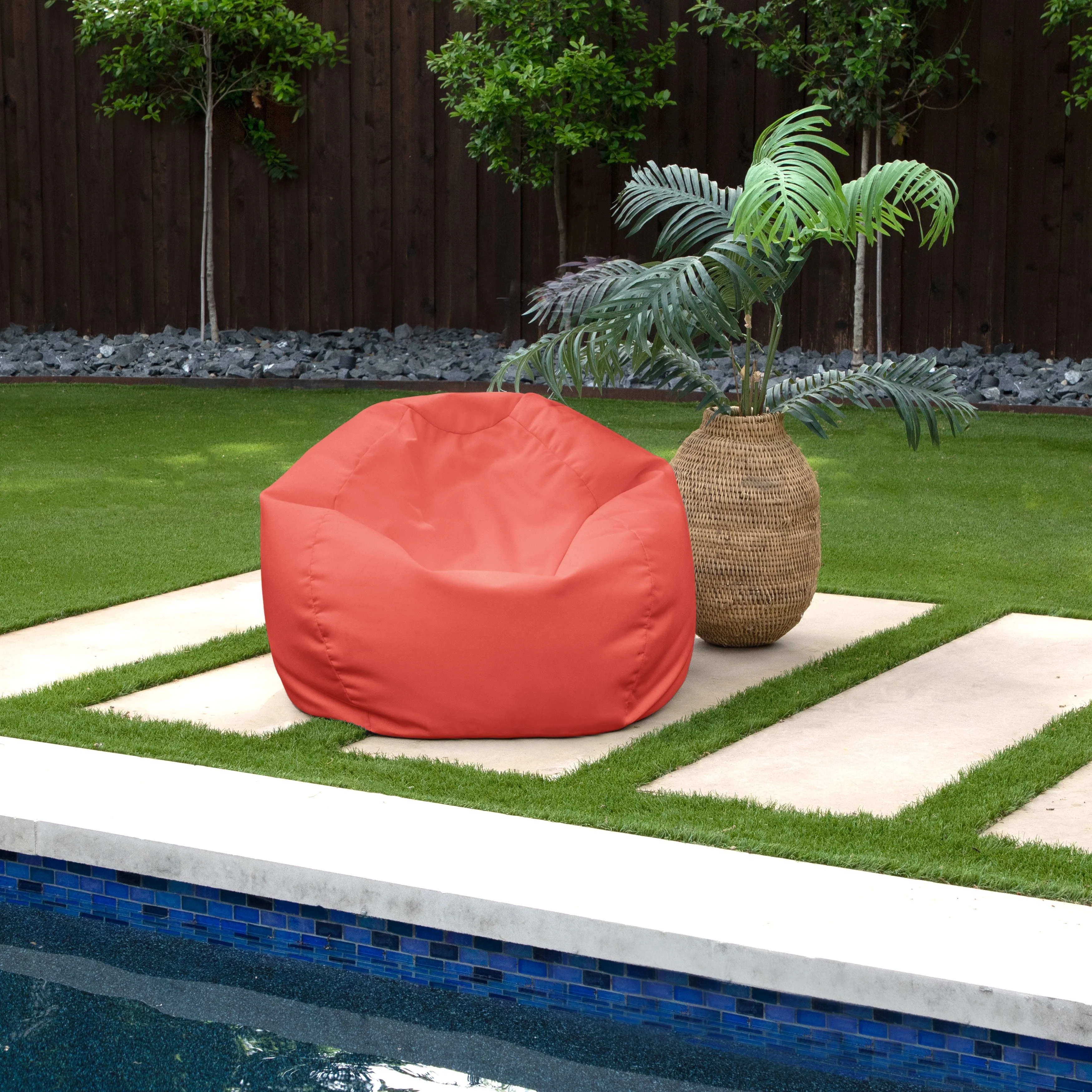 Mozaic Humble + Haute Bean Bag Chair for All Ages Daffodil