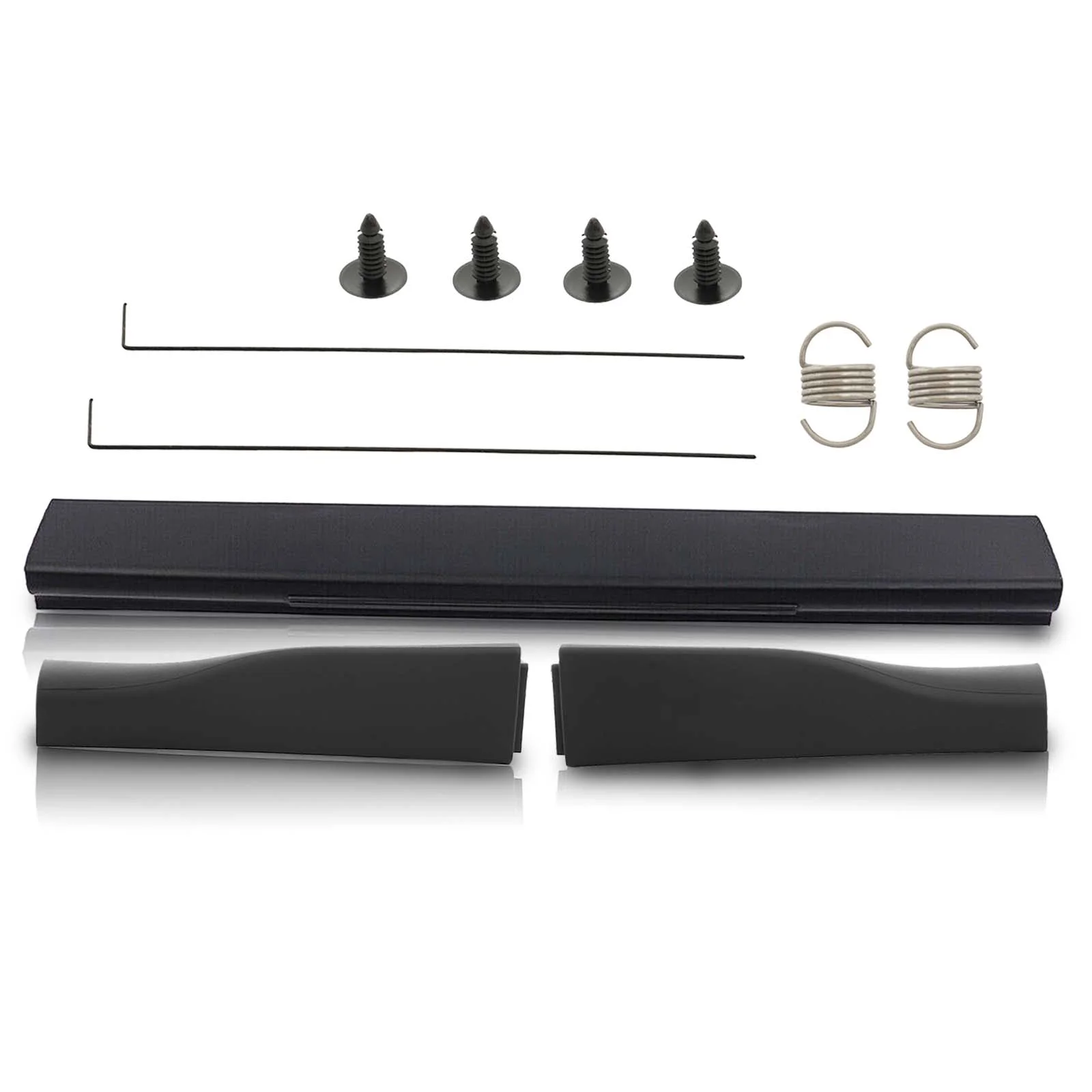 Partzer Tailgate Cover Flexible Flex Step Tailgate Cap Mad Molding Trim Fit for 2008-2016 Ford F250 F350 F450 F550