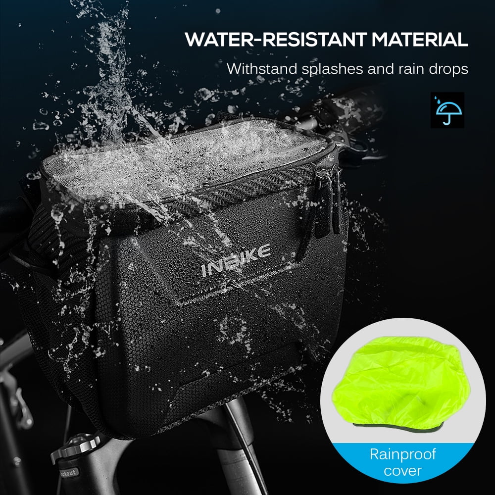 INBIKE Waterproof Cycling Storage Bag for Bike Handlebar Screen Front Basket Road Bike Use