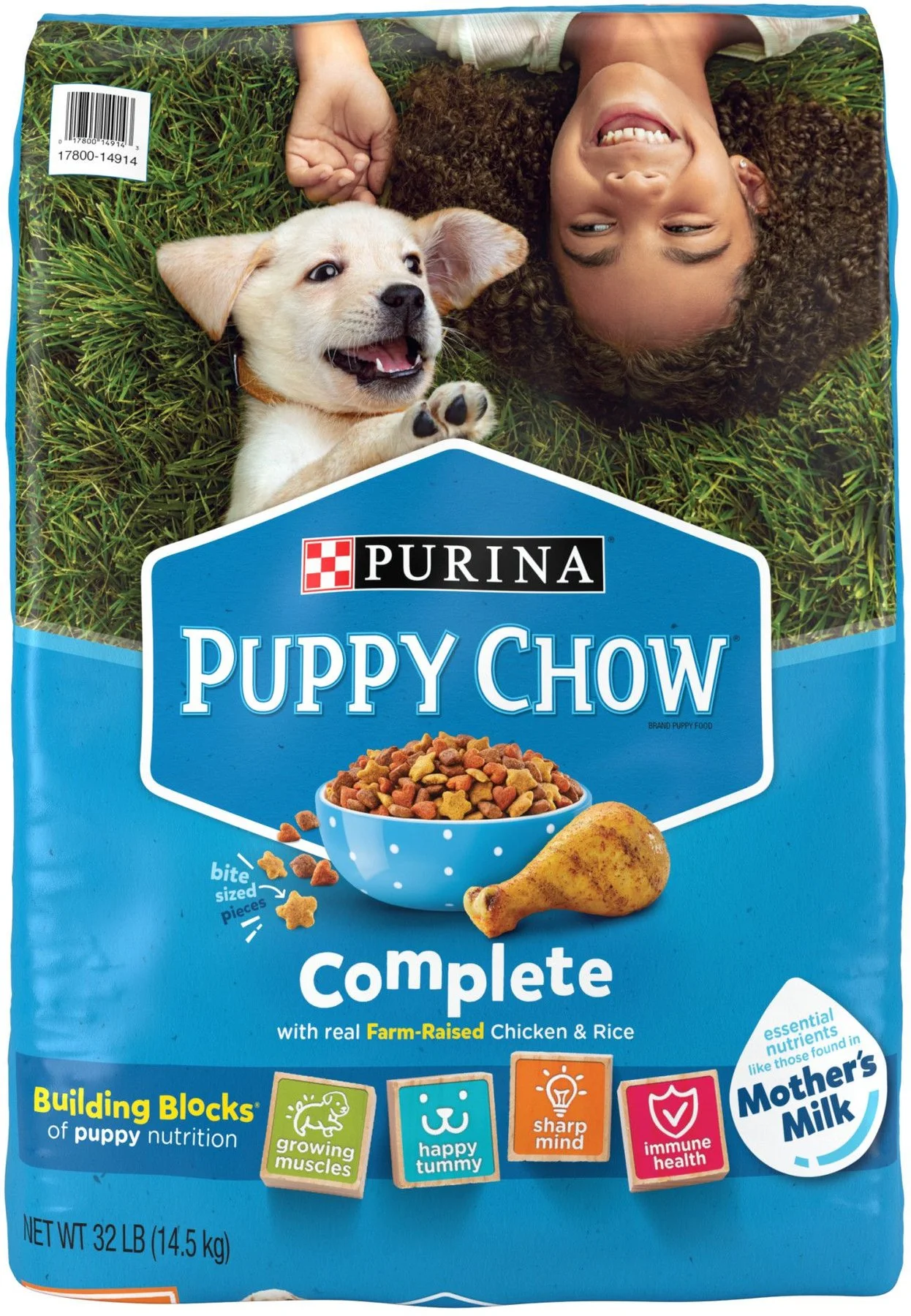 Puppy Chow Complete with Real Chicken Dry Dog Food, 30-lb bag
