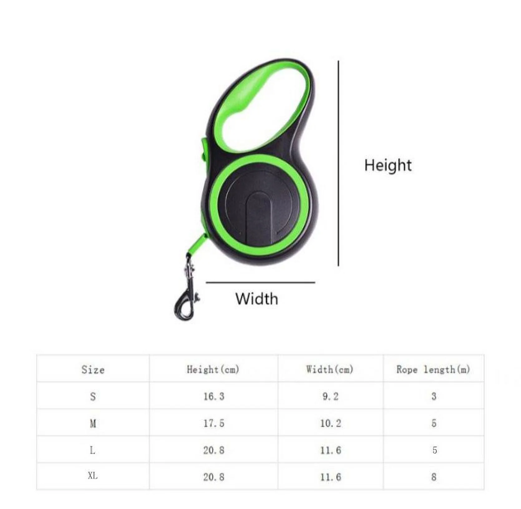 Gespout Pet Automatic Retractable Leash, Retractable Dog Leash, Pet Travel Leash Pink L