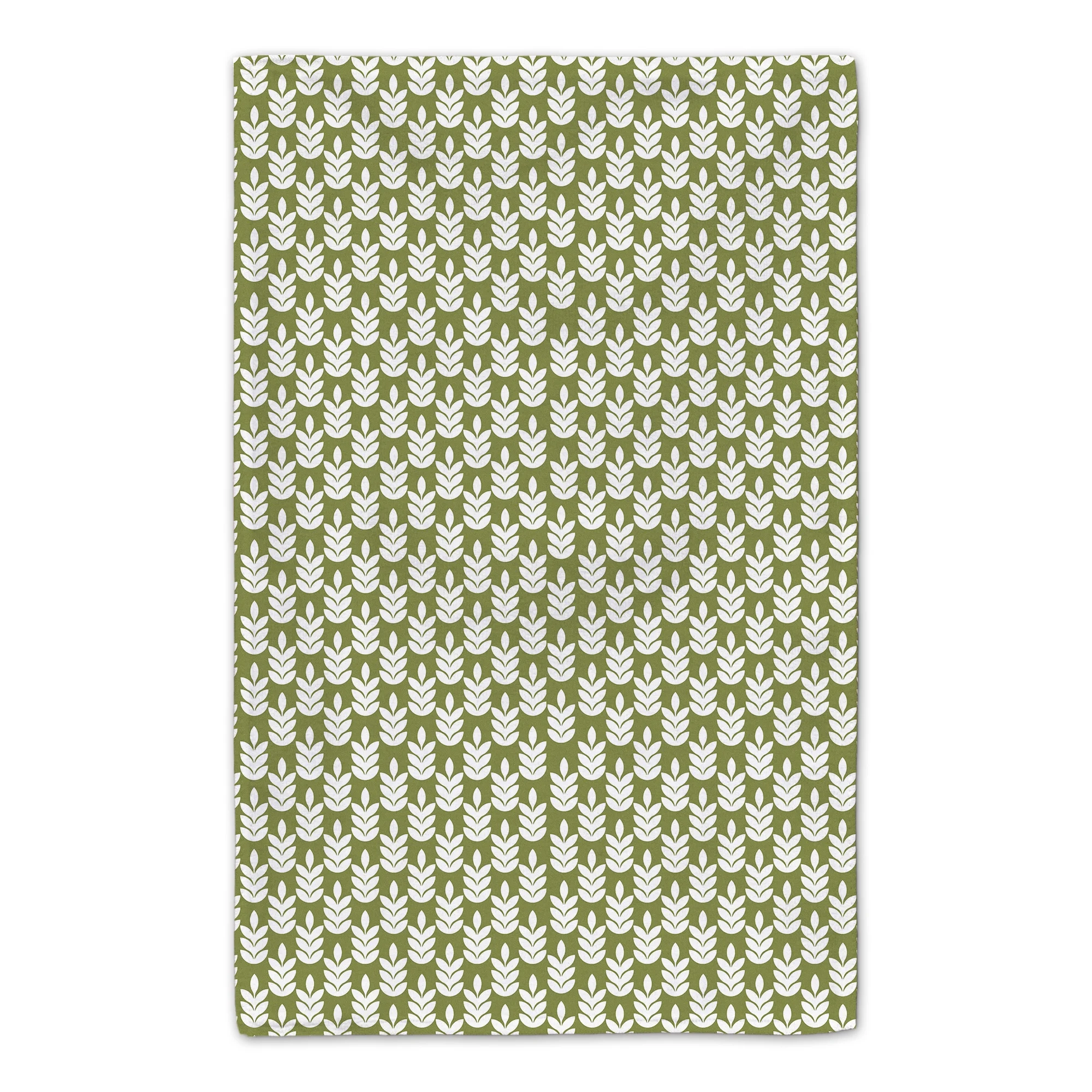 Creative Products Gather Sunflower Wreath Green 16 x 25 Tea Towel Set of 2