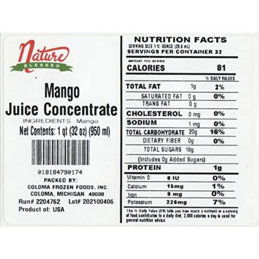Pure (Clarified) Fruit Juice Concentrate - 2 Quarts (1/32 Fl Oz Bottes), Wine, Ale, Mead, Brewing