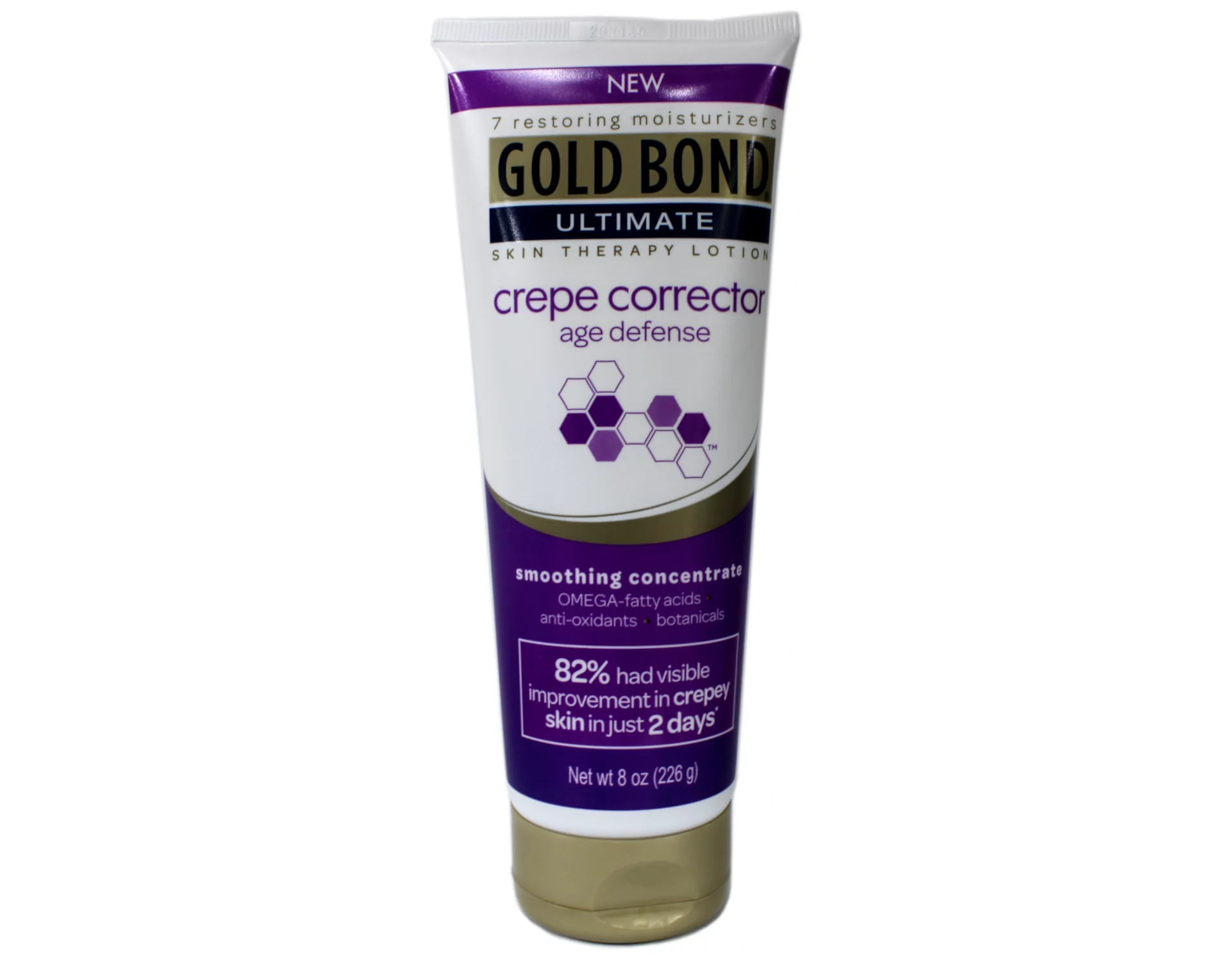 Gold Bond Ultimate Skin Therapy Crepe Corrector Age Defense Smoothing Lotion 8oz
