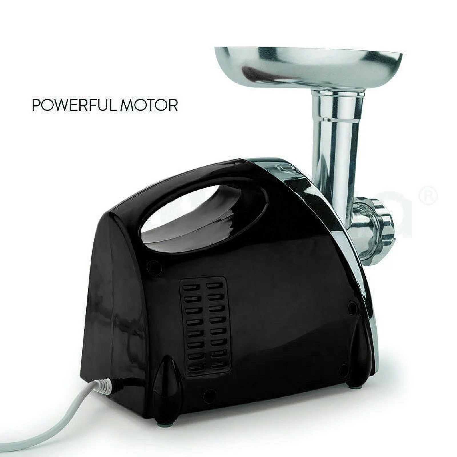 WinHolder Electric Meat Grinder Kitchen Food Sausage Mincer 4Blades 2800W Black