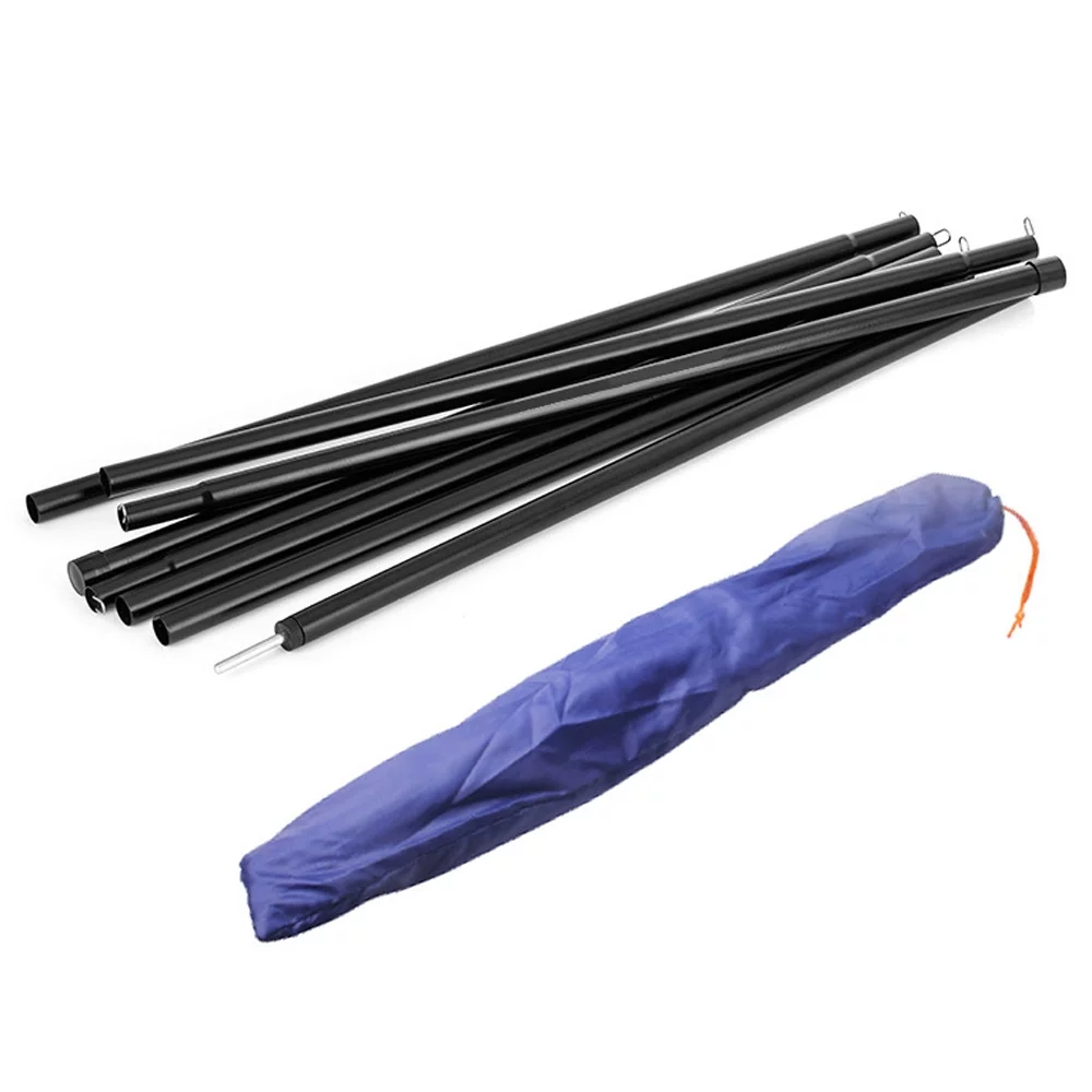 Dcenta 2 PCSSet Outdoor Tent Canopy Poles Tent Canopy Support Rods Awning Frames Accessories