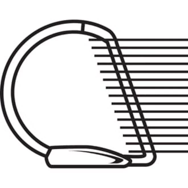 Cardinal Treated Binder ClearVue Locking Slant-D Ring Binder, 3