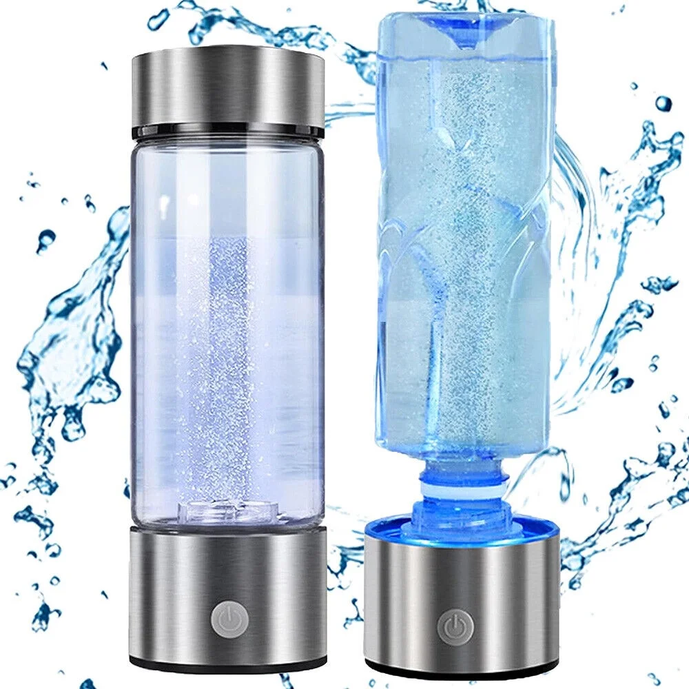 ZUANYETD Hydrogen  Water Bottle Rechargeable Super Antioxidan Ionizer，Hydrogen Rich Water Glass Health Cup