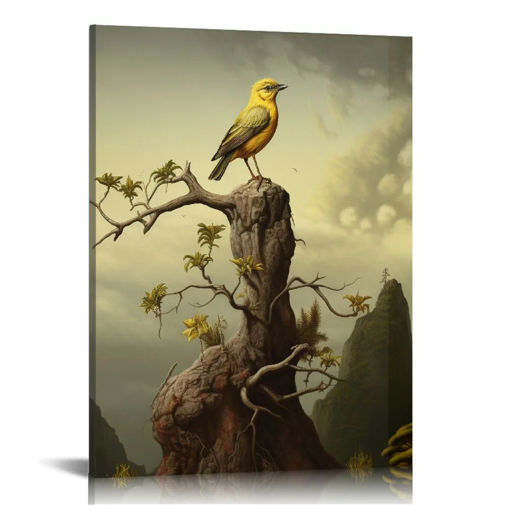 Nawypu Lost Cabin Sea Eagle by James Audubon | Print in Gold Beveled Frame | Fine Artwork Painting Reproduction | Framed Wall Art Decor Poster | Hunting Gift | Image