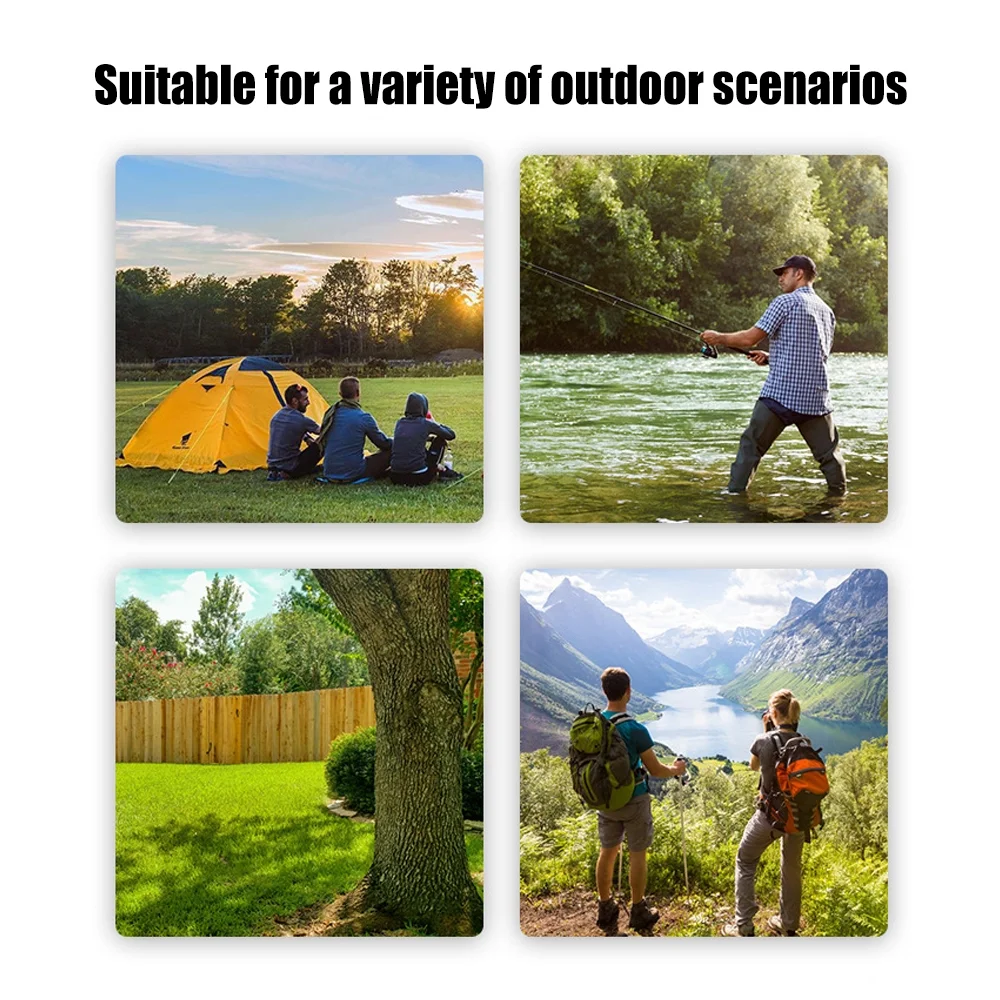 Gecheer Camping Hammock Waterproof with Mosquito Net Portable for Backpacking Hanging