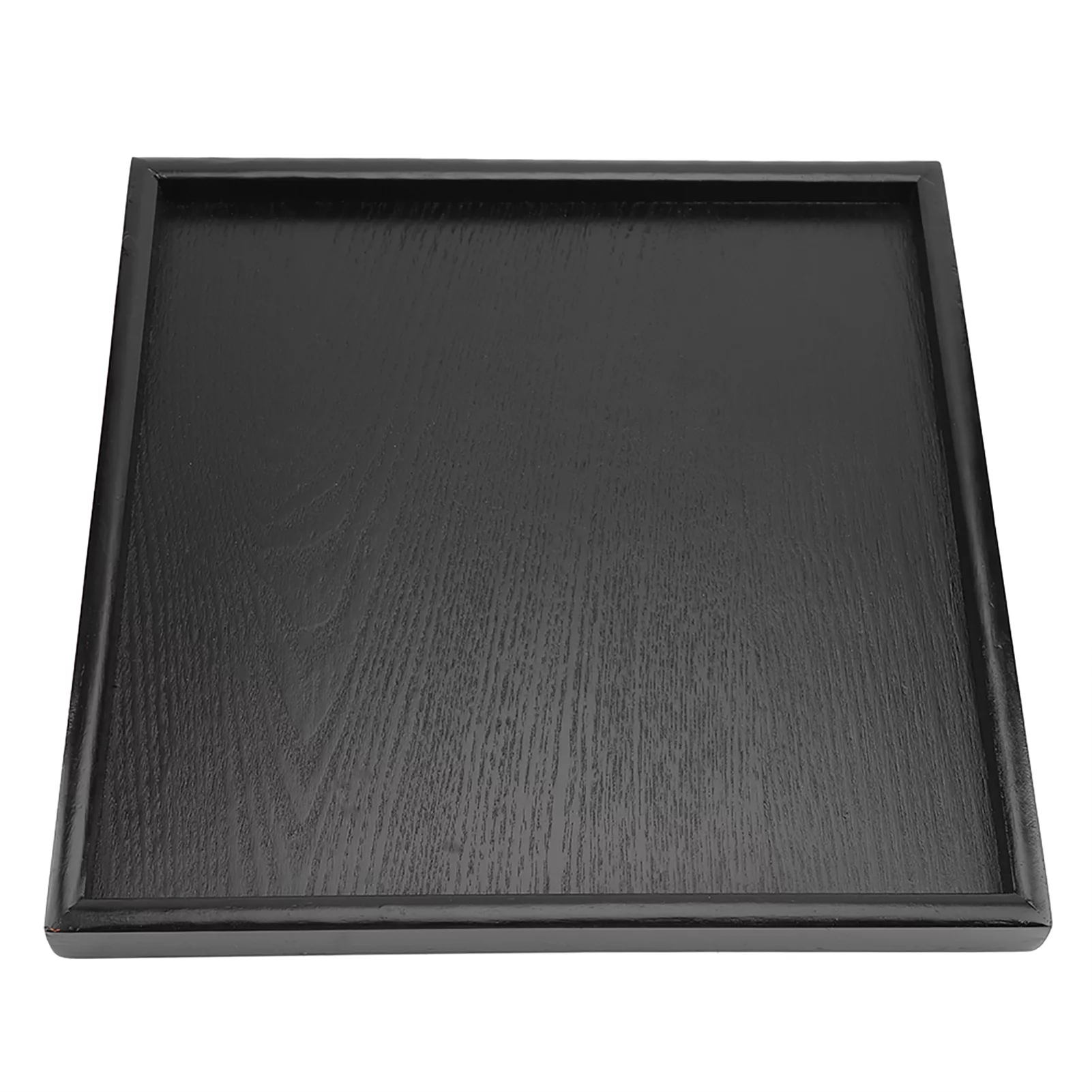 Rectangle Shape Solid Wood Tea Coffee Snack Food Meals Serving Tray Plate Restaurant Tray(30x30)