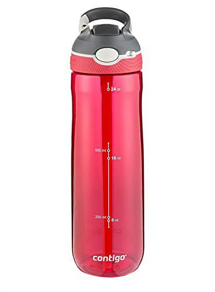 Contigo Autospout Ashland Water Bottle, 24oz , Sangria
