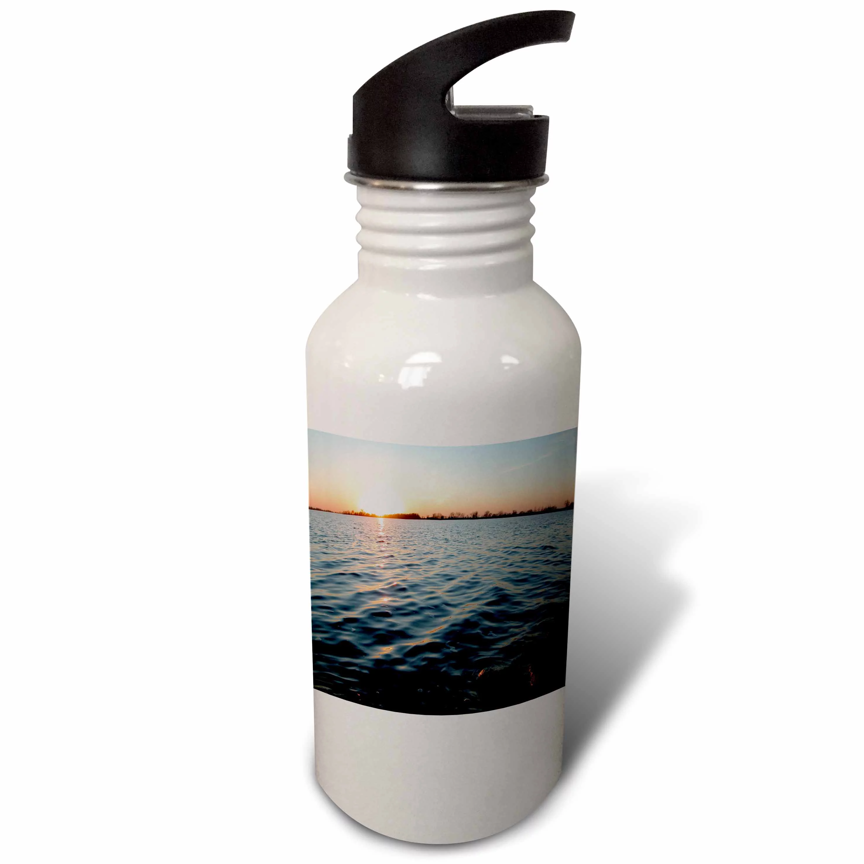 Lake at Sundown 21 oz Sports Water Bottle wb-20850-1