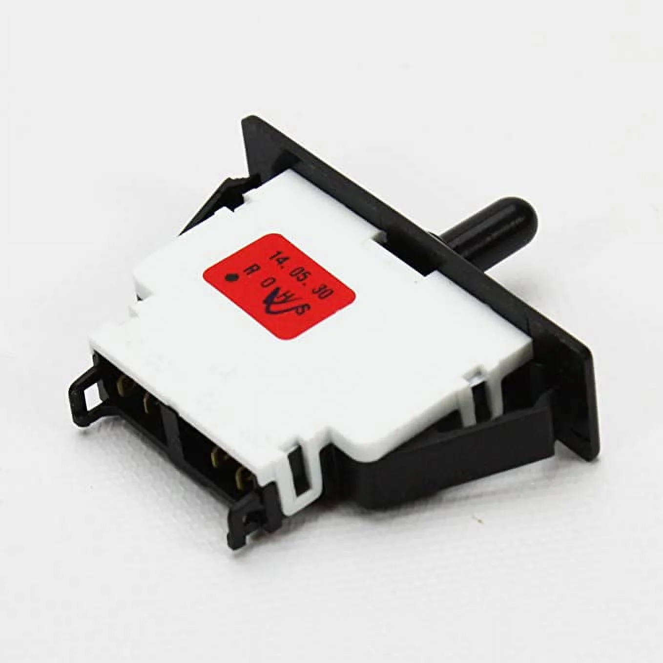 LG Electronics 6600JB3007E Refrigerator Door Push Button Switch,black and white