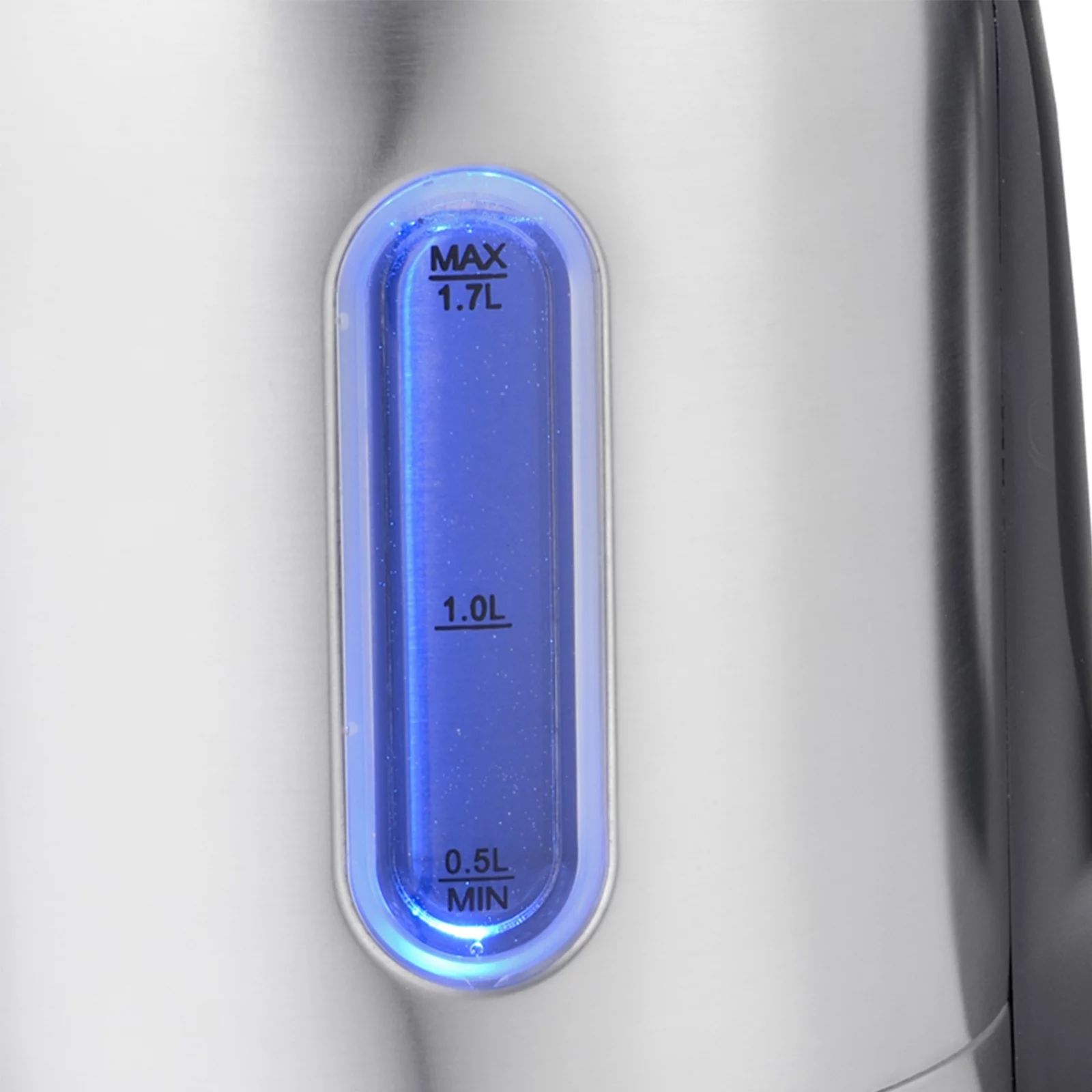 MegaChef 1.7Lt. Stainless Steel Electric Tea Kettle With 5 Preset Temps