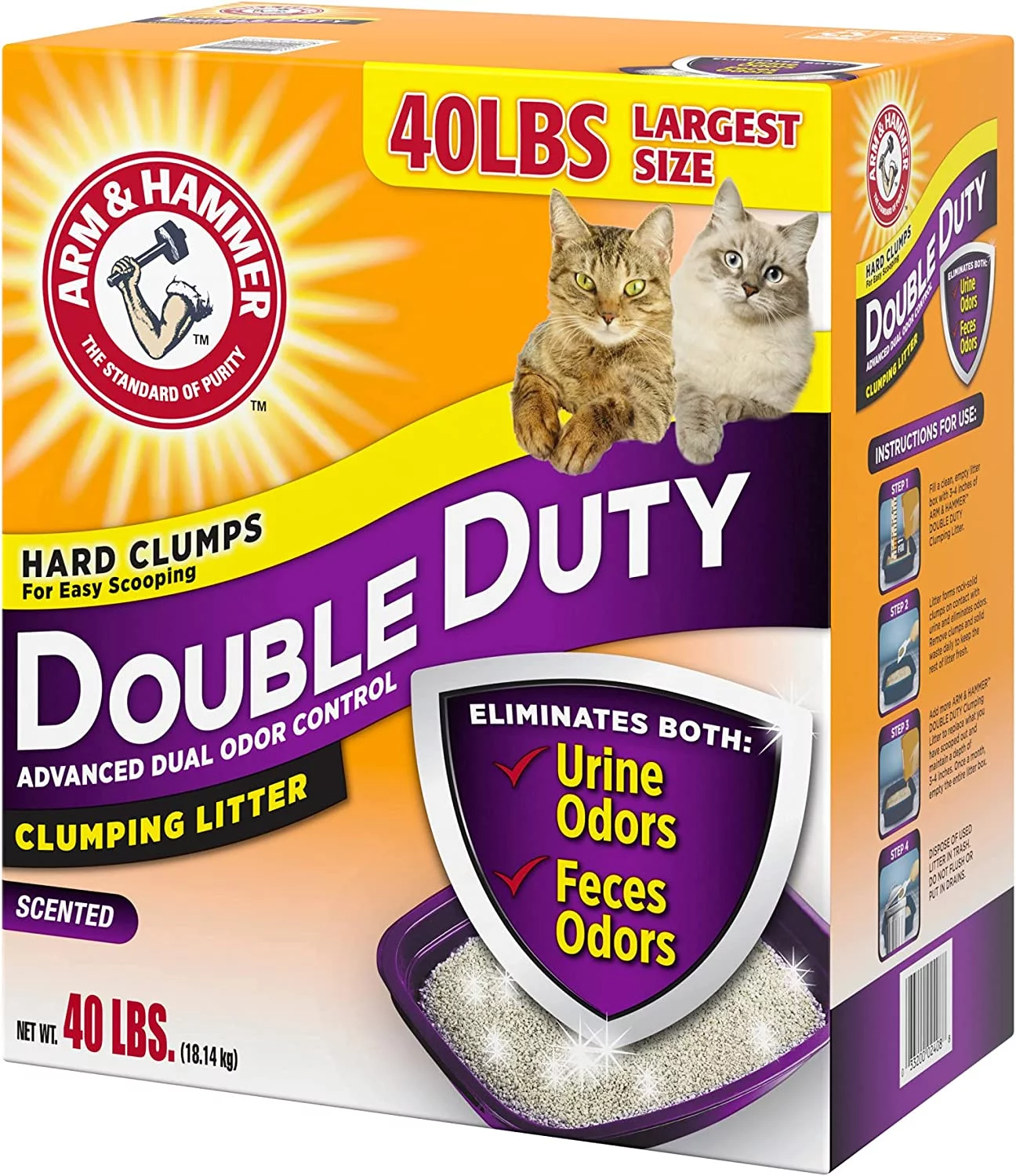 Double Duty Clumping Litter 40 lb