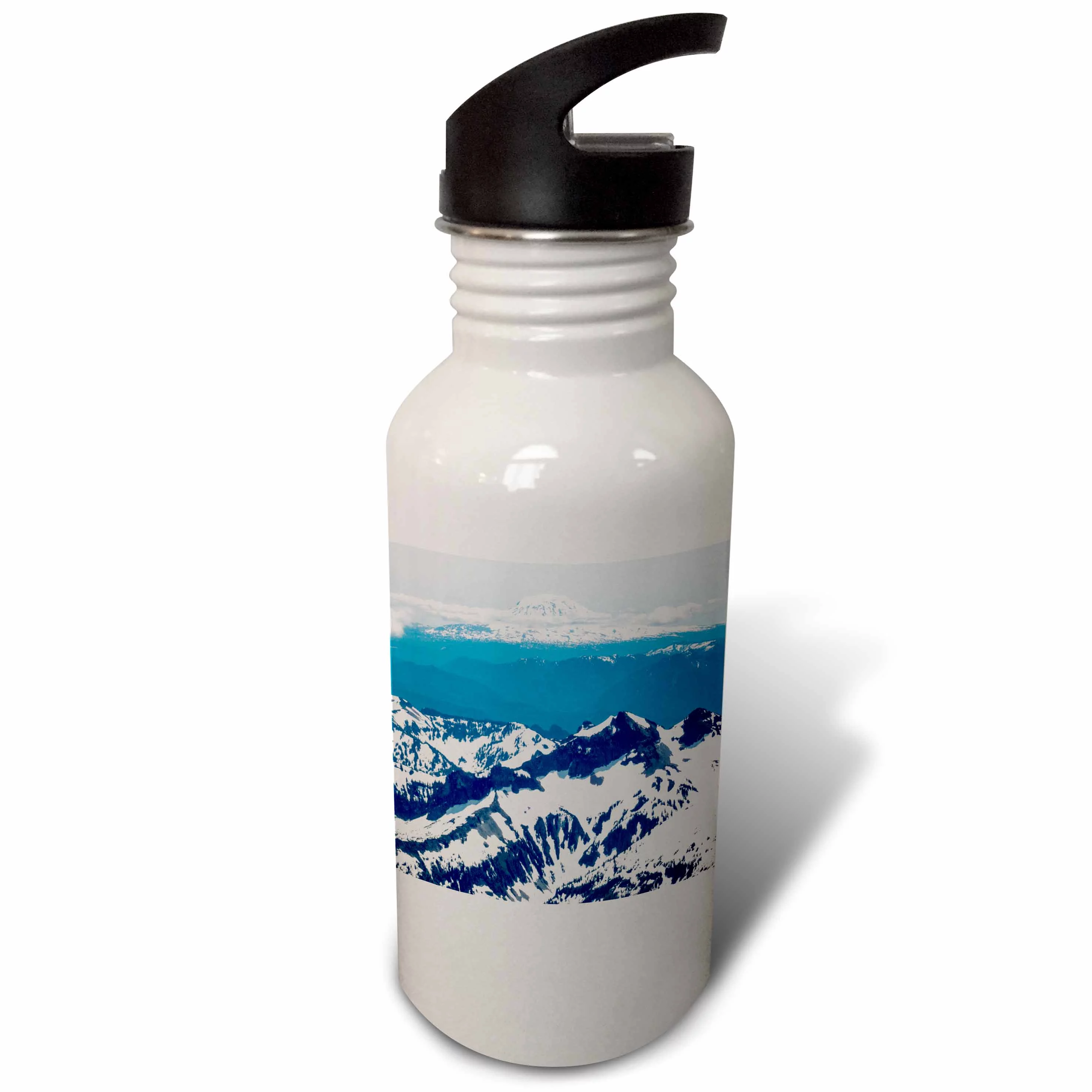 USA, Washington, Mountains, Mt Rainier, Mt Adams - US48 MFR0040 - MFR 21 oz Sports Water Bottle wb-148325-1