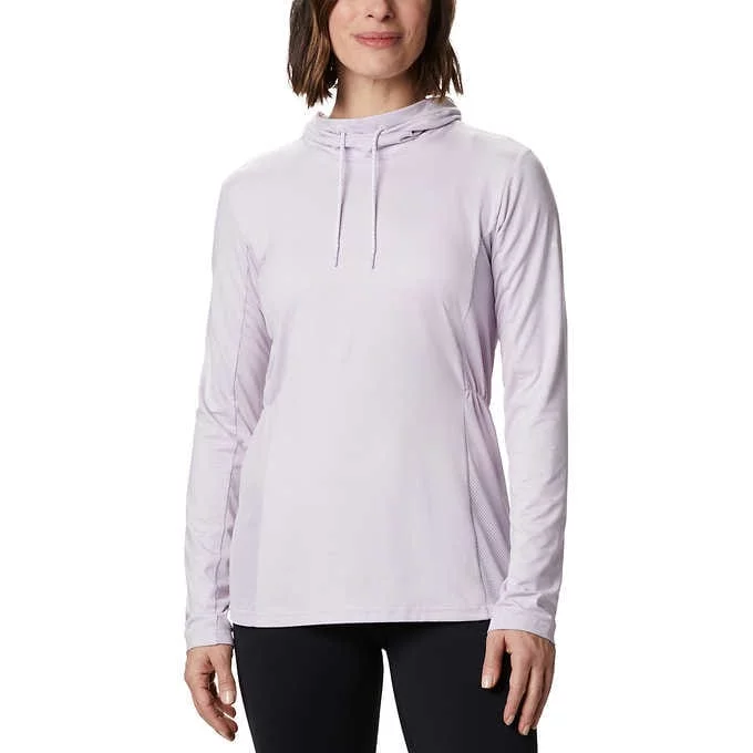 Columbia Ladies' Omni-Wick Active Top Pullover Shirt, Pale Lilac Medium