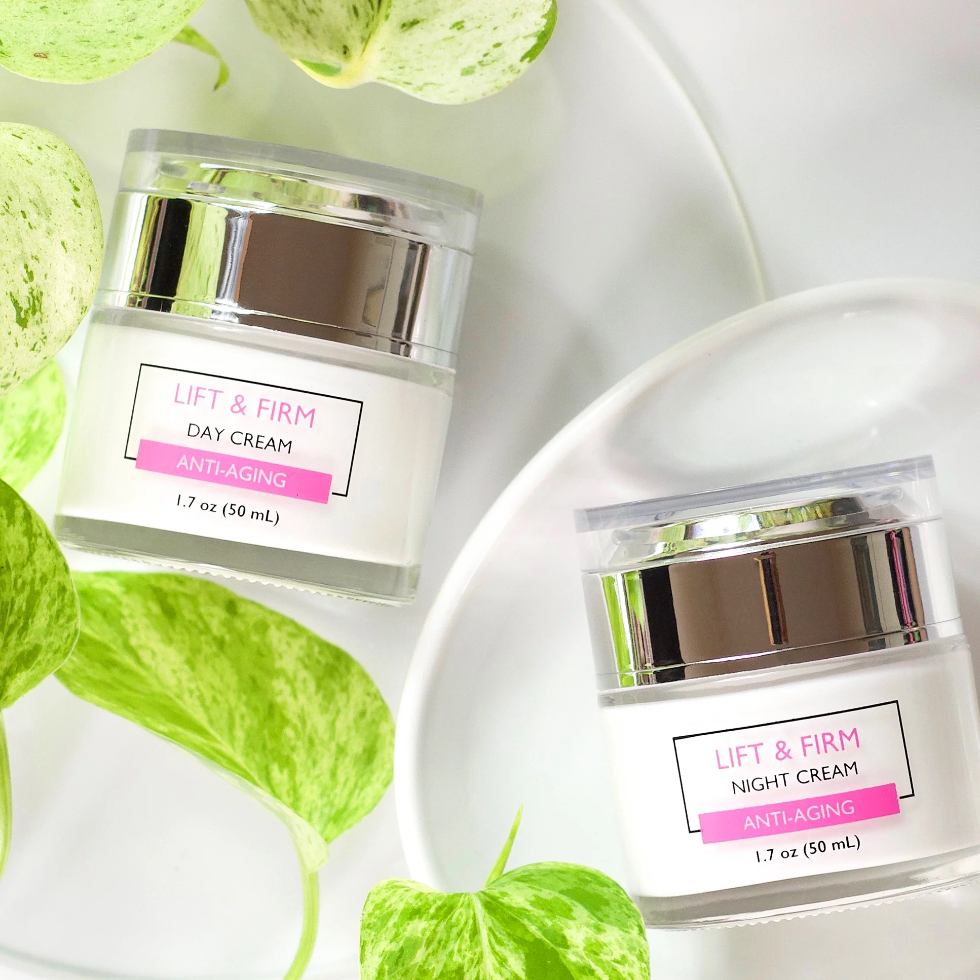 Clinicals- Lift & Firm Day & Night Cream Set - 2 Pack (1.7oz) (Collagen: Lift & Firm)