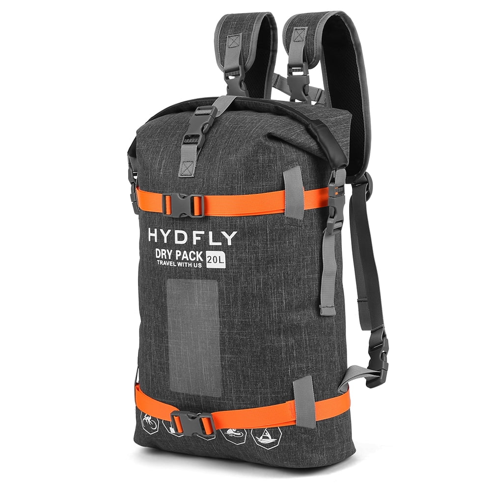 Outdoor Waterproof Dry Bag River Trekking  Roll-  Drifting Swimming  Sports Dry Bag 10L / 15L / 20L