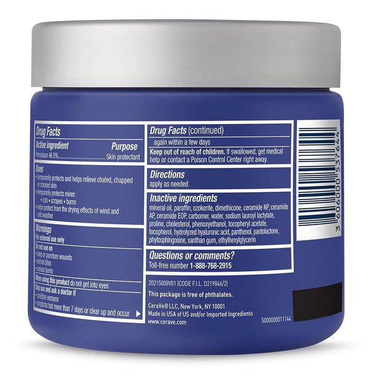 CeraVe Healing Ointment 12 oz (Pack of 6)