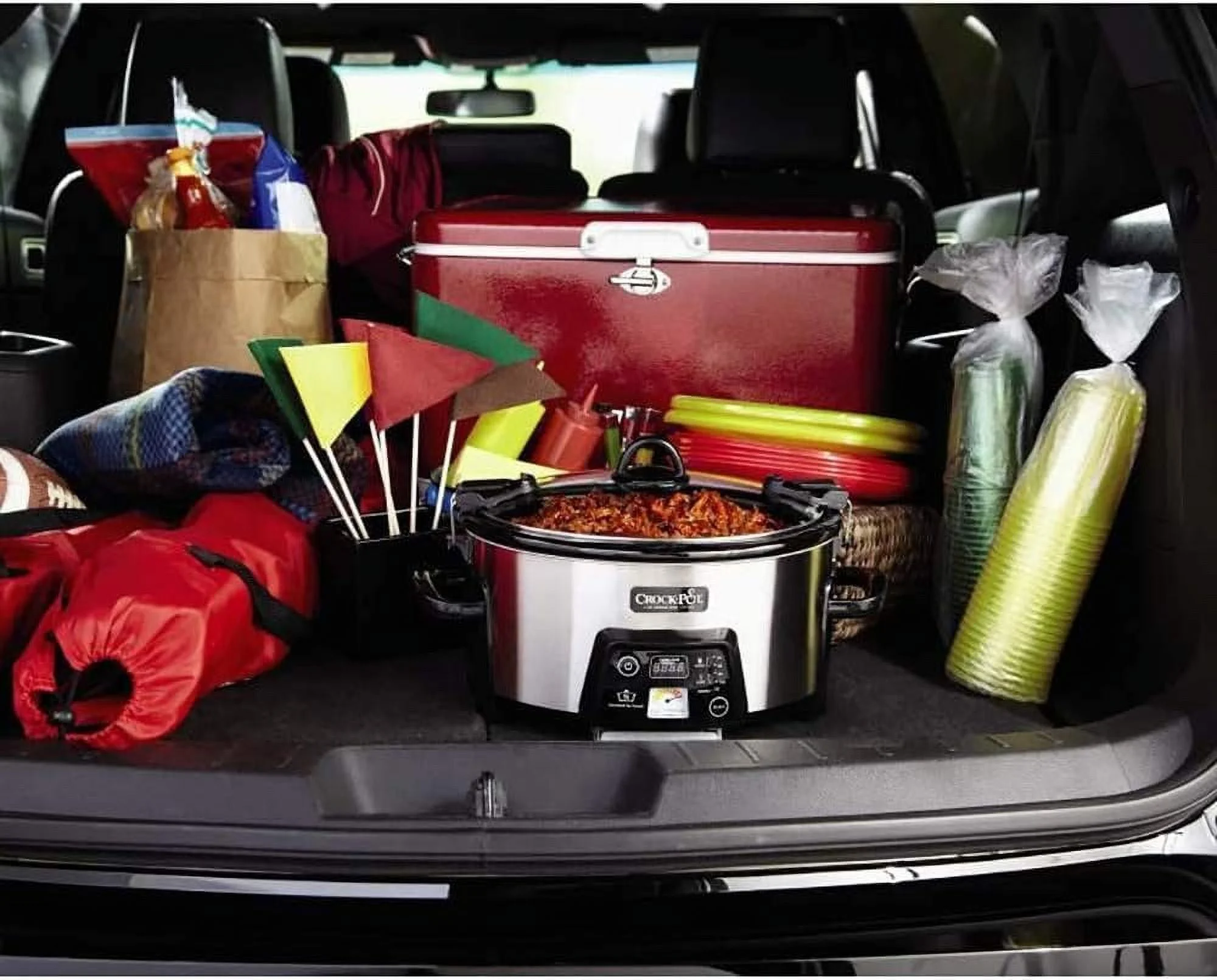 1 SCCPCTS605-S Cook Travel Serve 6-Quart Programmable Slow Cooker