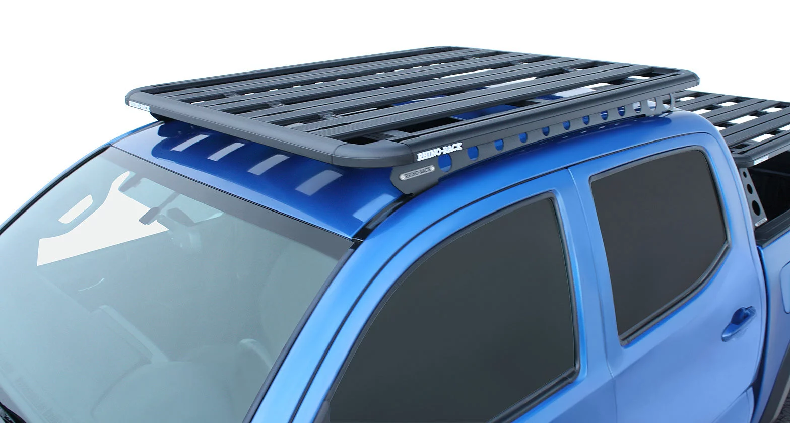 Rhino Rack 2005-2022 Fits Toyota Tacoma Gen2 Gen3 4dr Pick Up Double Cab Backbone Mounting System RTTB1