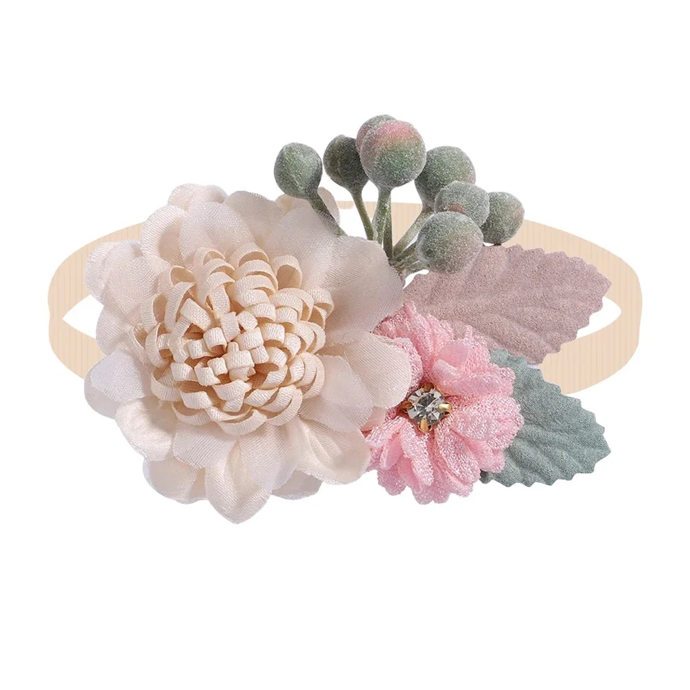 25pcs Pet Accessories Flowers Dog Bowties Colorful Bow Tie Necktie for Dogs Pet Grooming Collar Flower Bowtie Dog Accessories