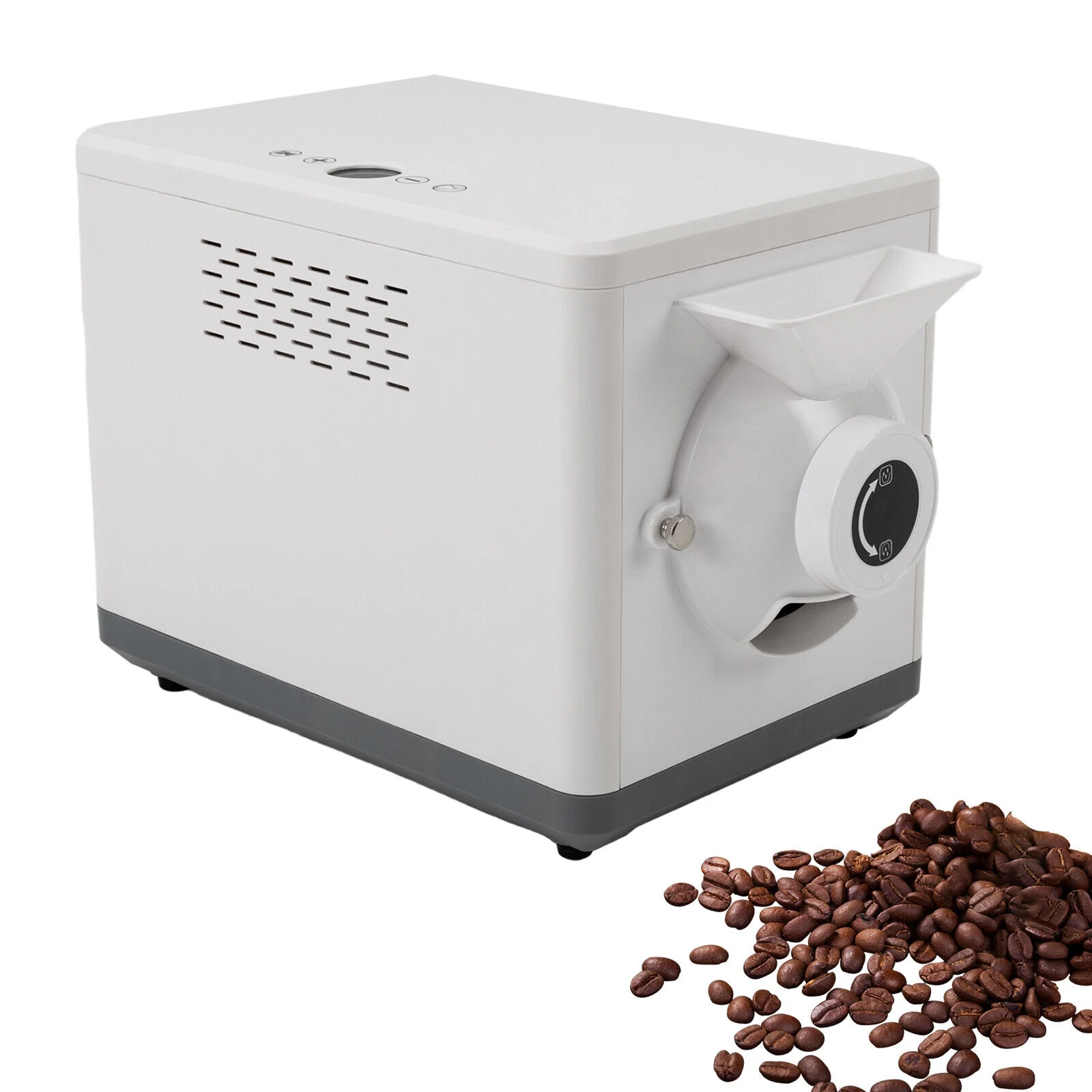 Electric Coffee Bean Roaster Machine 1000g Grain Dry Commercial Roaster 1000W