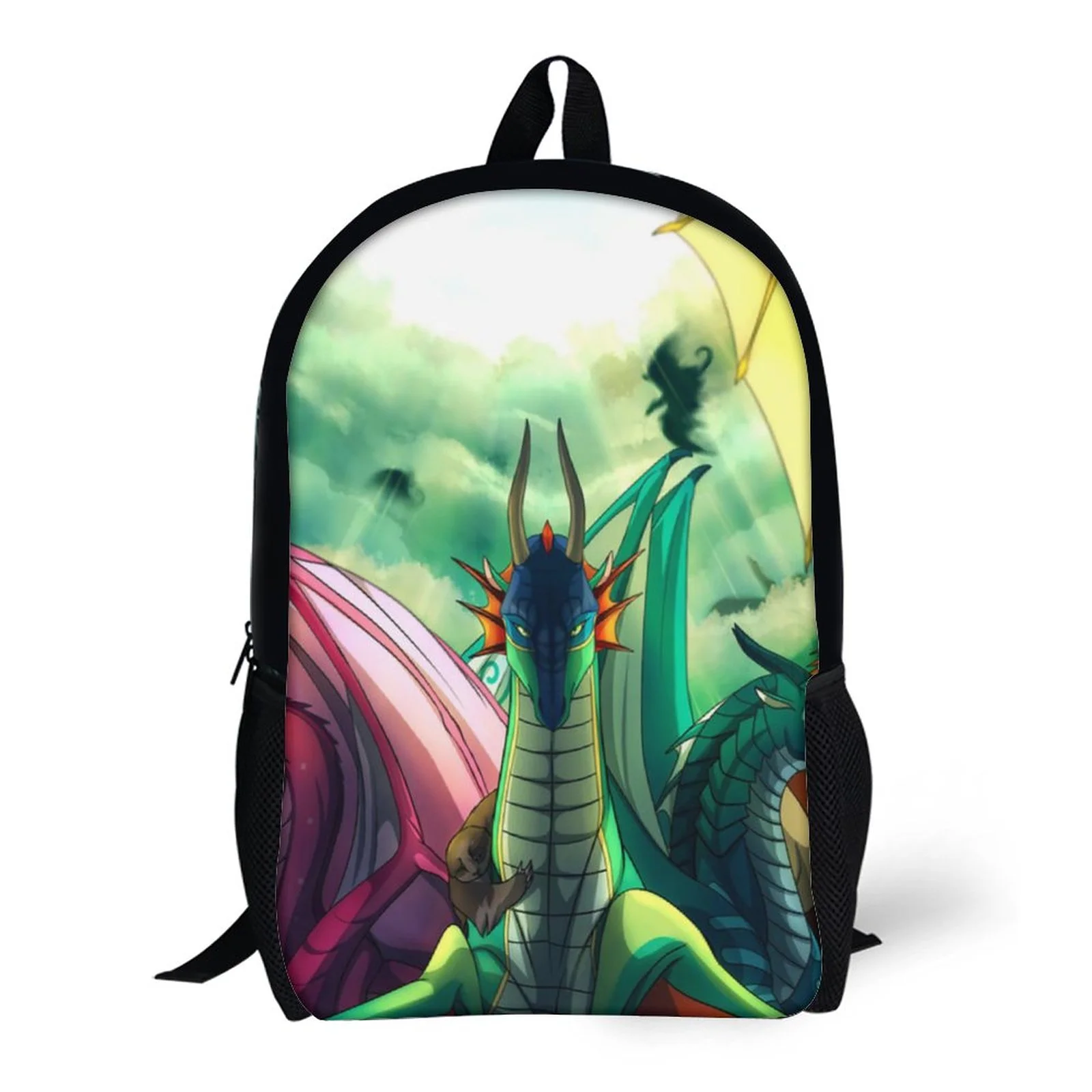 Fantasy Wings Of Fire Backpacks Basic Shoulder Daypack Bookbag Satchel Knapsack Rucksack For School Office Travel