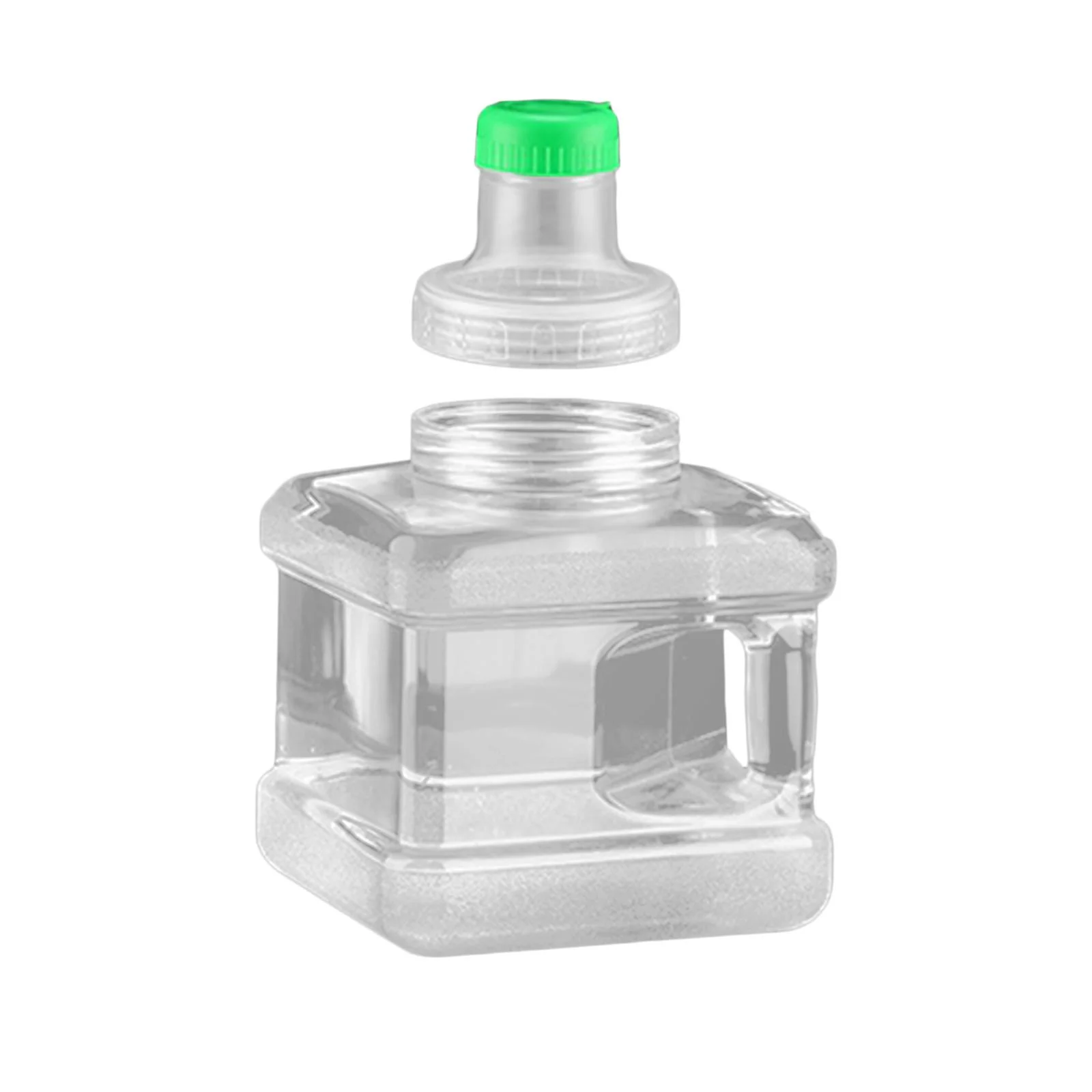 Water Dispenser Bottle Jug Large Capacity Water Carrier Mineral Water Barrel 5L Square