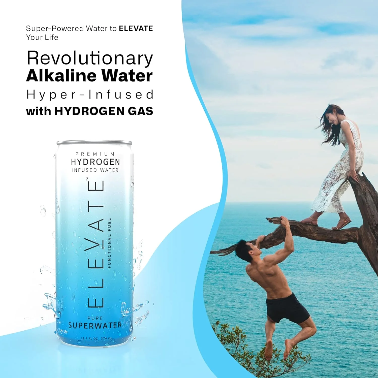 ELEVATE Hydrogen Water (12 pk)