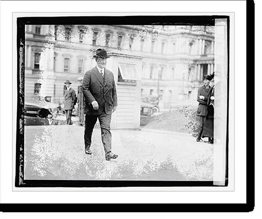 Historic Framed Print, Secty. Denby, 17-7/8