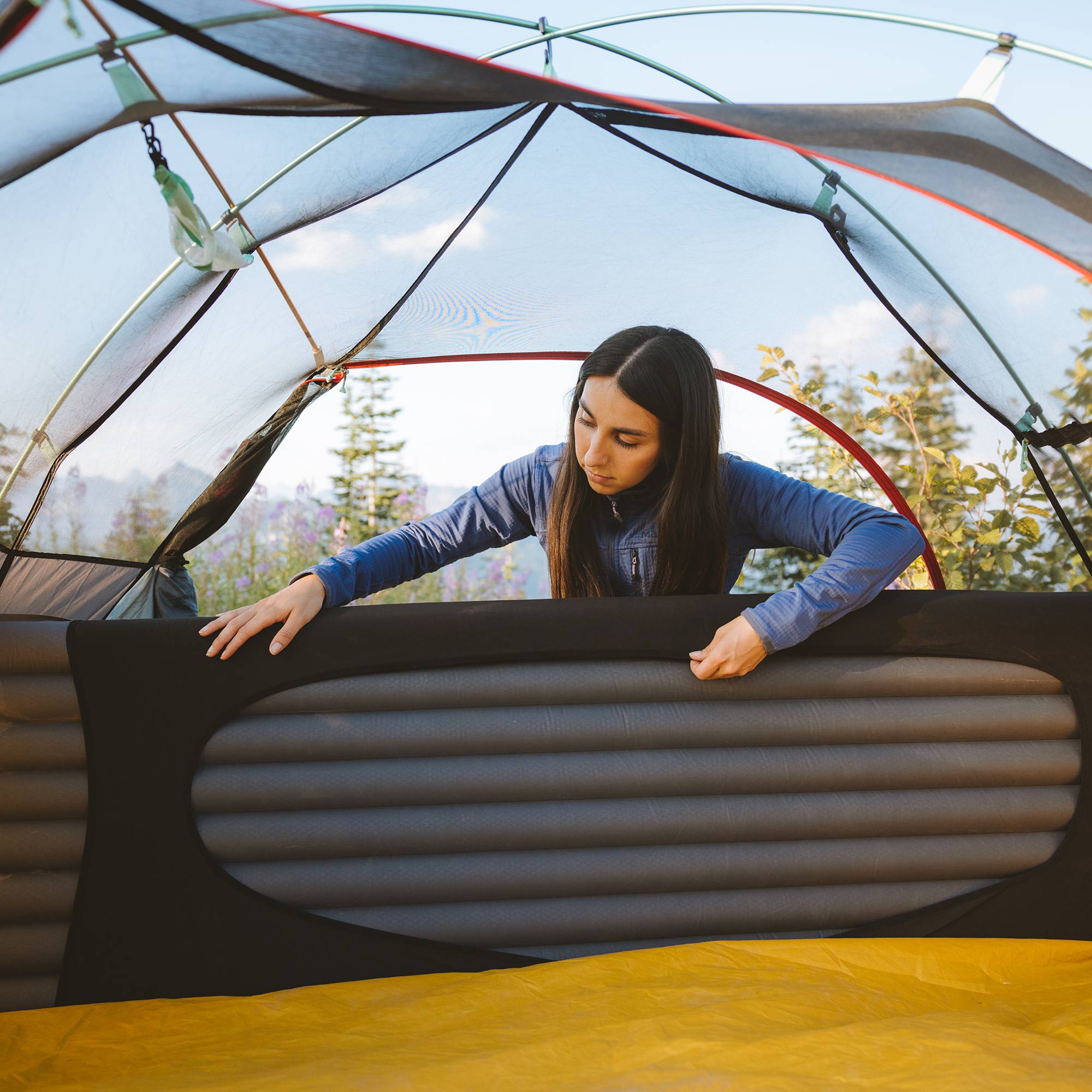 Coleman PEAK1 0 Degrees Fahrenheit 1 Person Nylon Mummy Sleeping Bag, Black