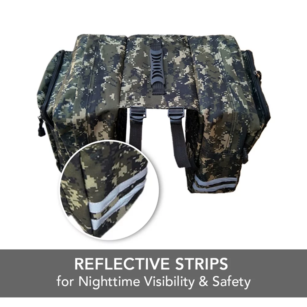 OWSOO Bike Pannier,De Vélo De Carrier Seat Bike De De Rear D'épicerie De Arrière De