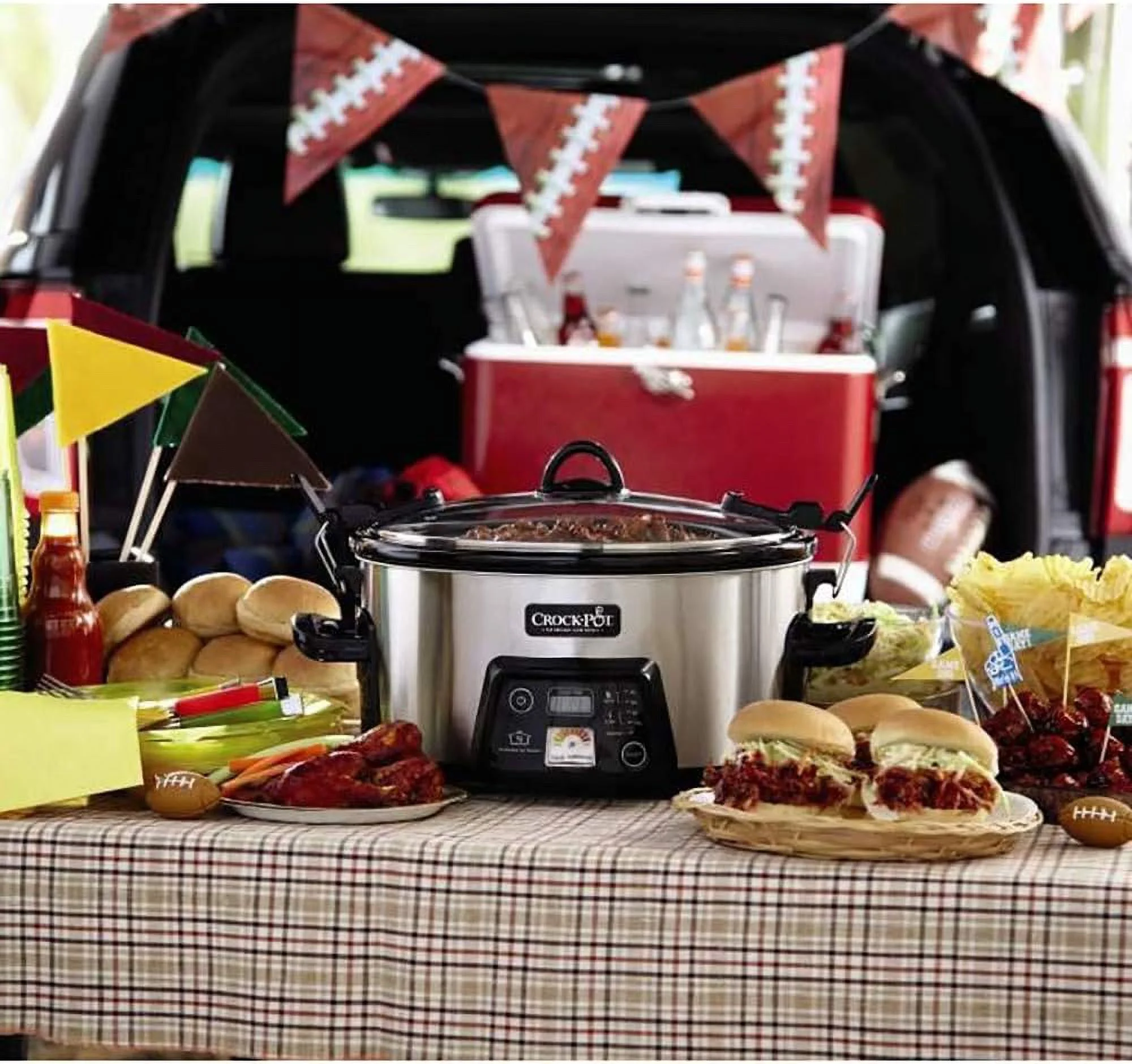 1 SCCPCTS605-S Cook Travel Serve 6-Quart Programmable Slow Cooker