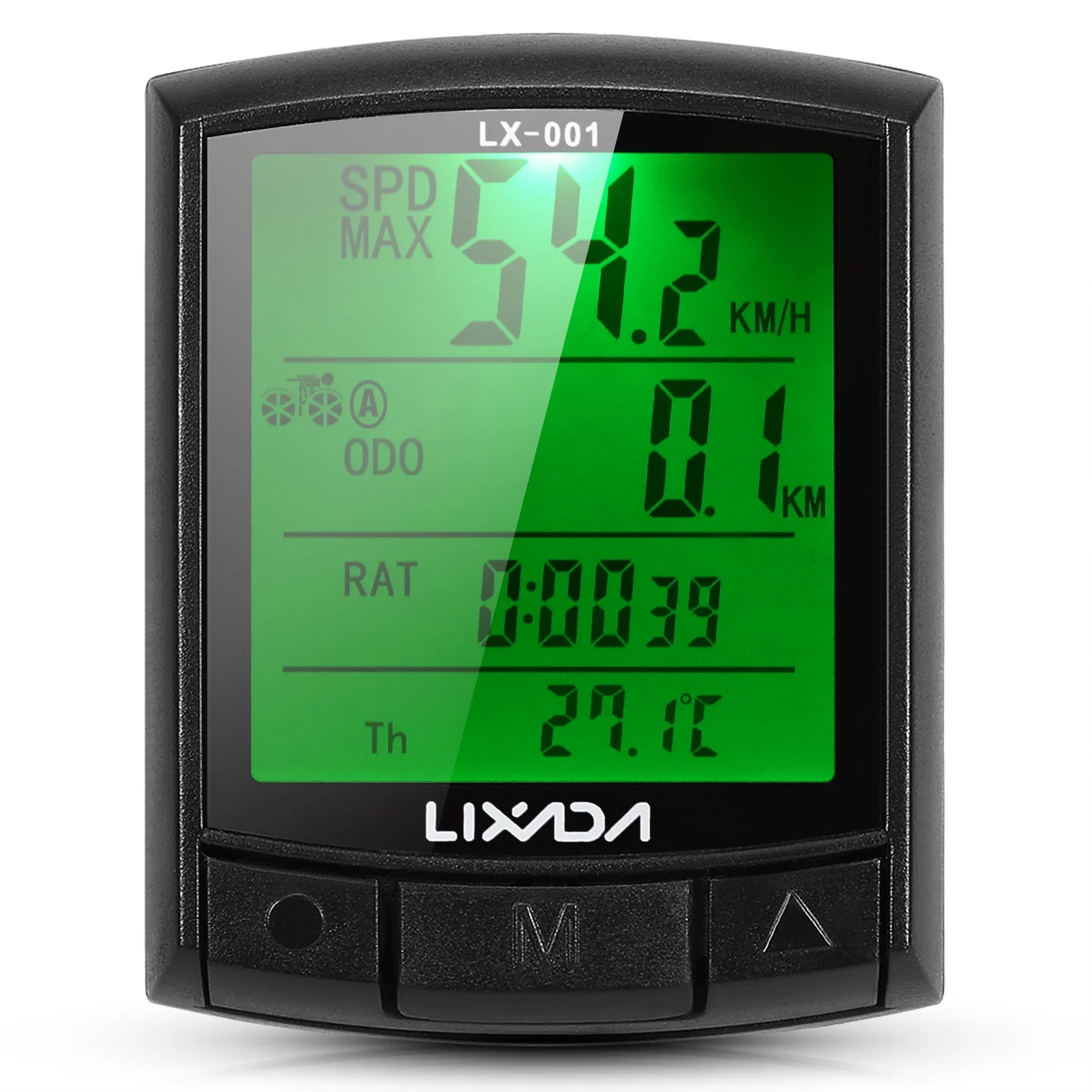 Lixada Bike Cycling Computer Bike Speedometer MTB Road Bike Computer