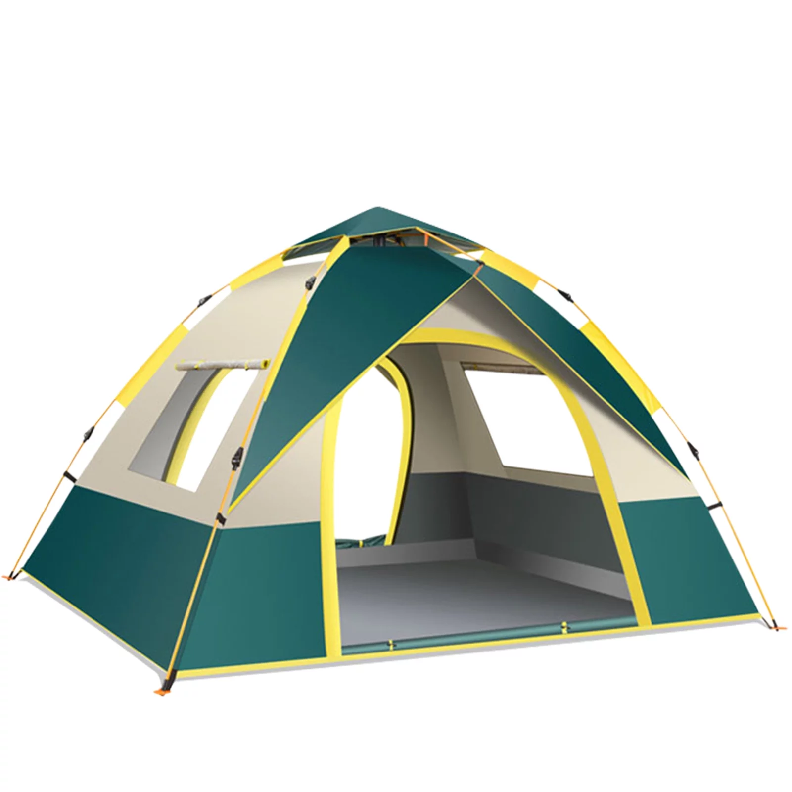Carevas Easy Setup Camping Tent, Sun Shelter Shade for 3 4 Person, Water Resistant, Instant Automatic